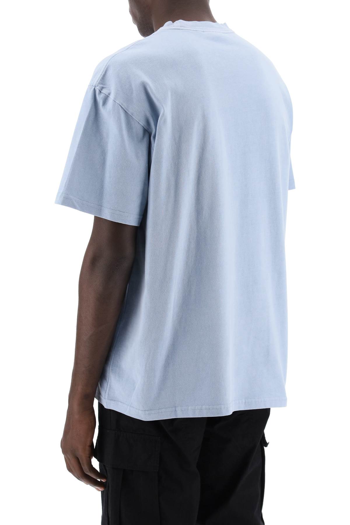 Shop Carhartt Short-sleeve Duster In Light Blue