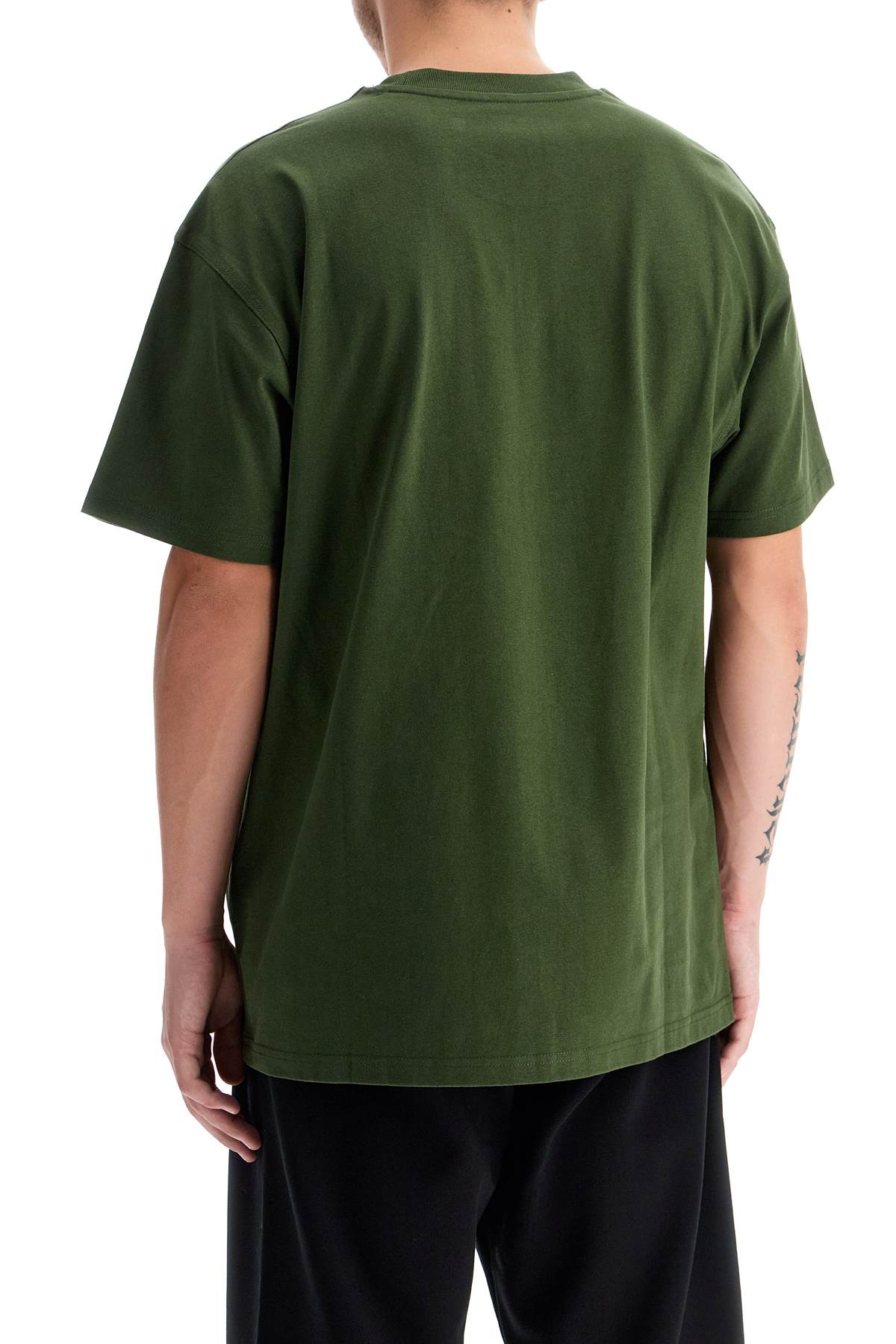 Shop Carhartt American Script T-shirt In Green