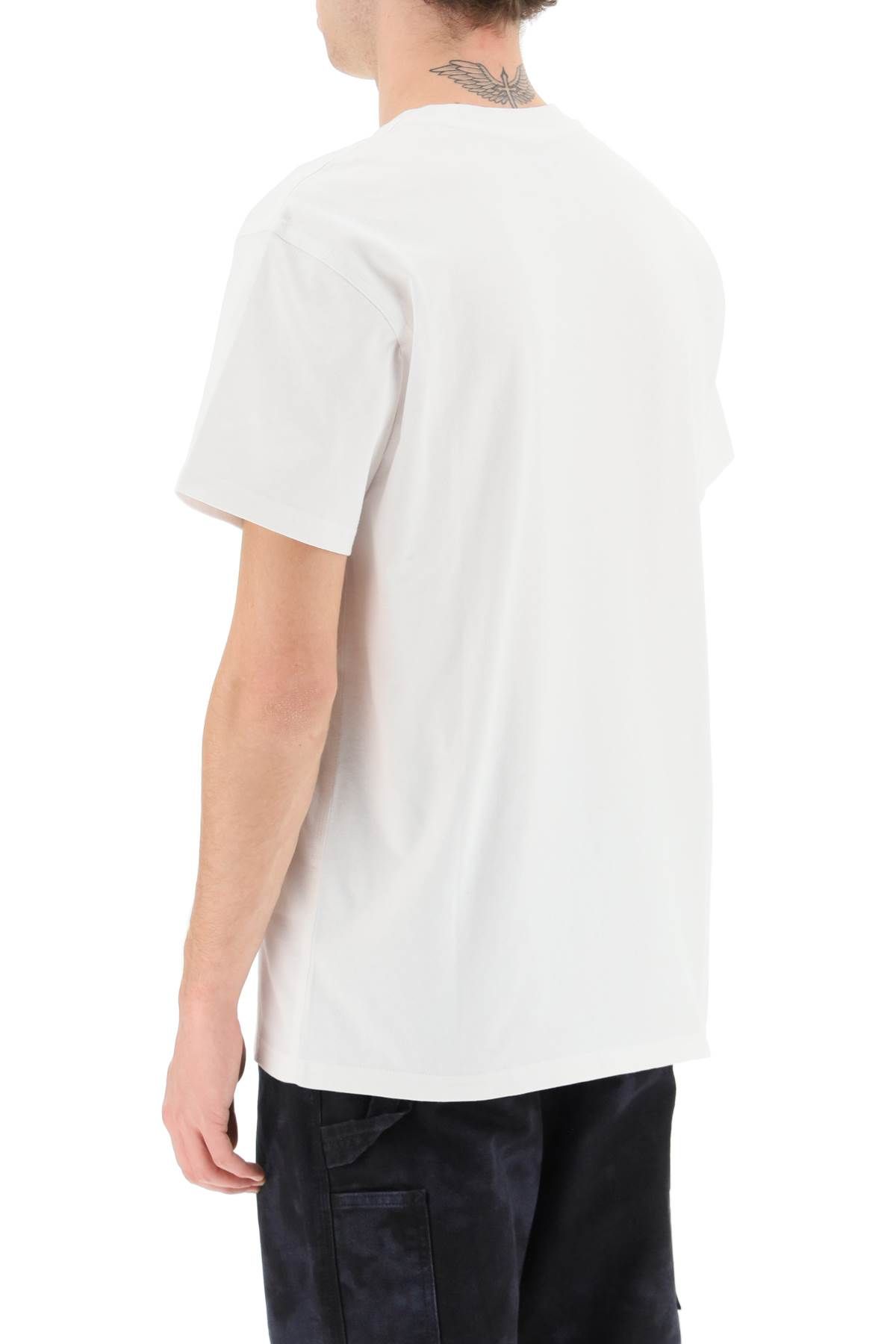 Shop Carhartt American Script T-shirt In White