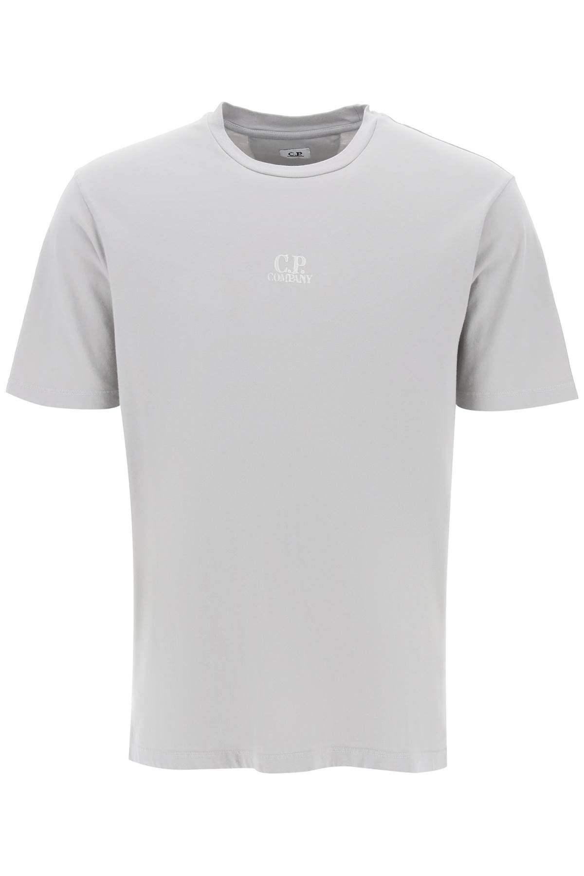 C.p. Company British Sailor Printed T-shirt With In Grey