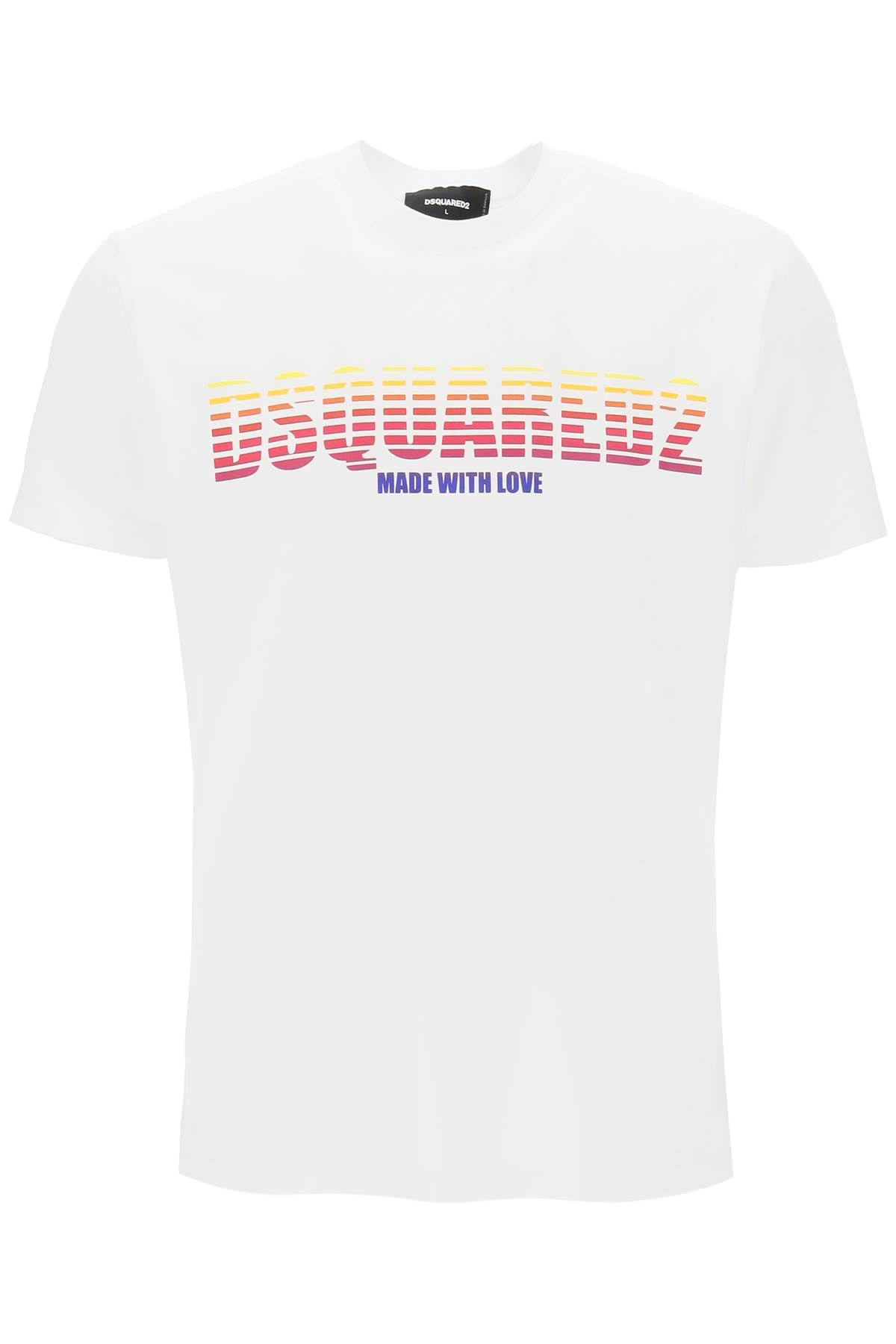 Shop Dsquared2 "logoed Cool Fit T In White