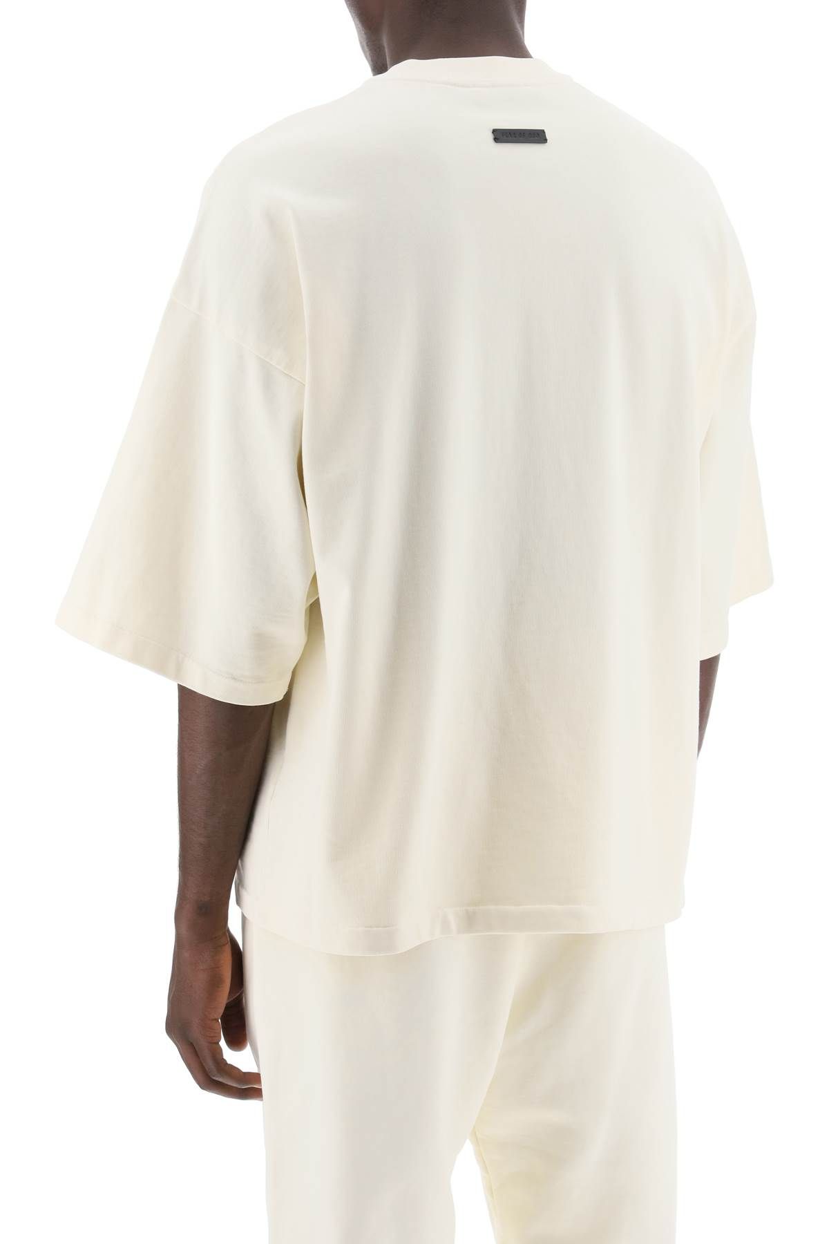 Shop Fear Of God "oversized T-shirt With In White