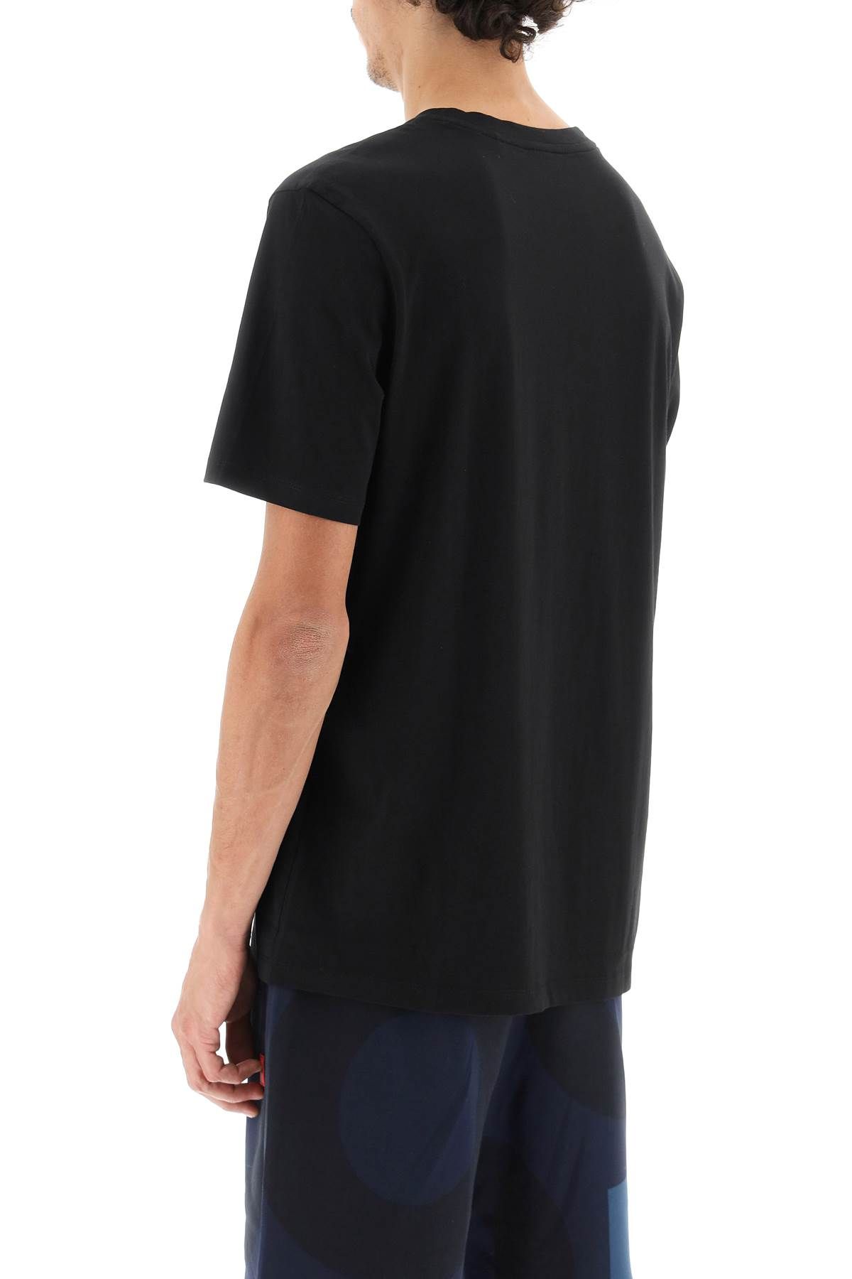 Shop Hugo Oversized T-shirt With Logo In Black