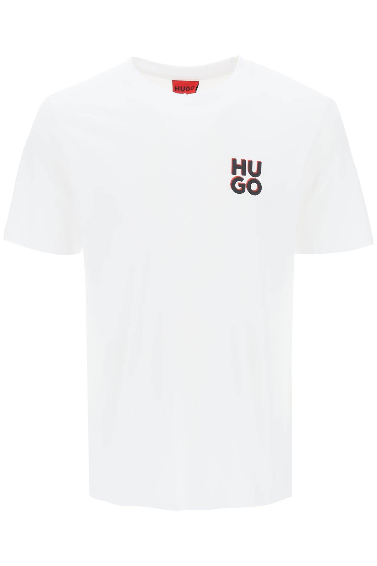 Shop Hugo 'dimento T-shirt In White