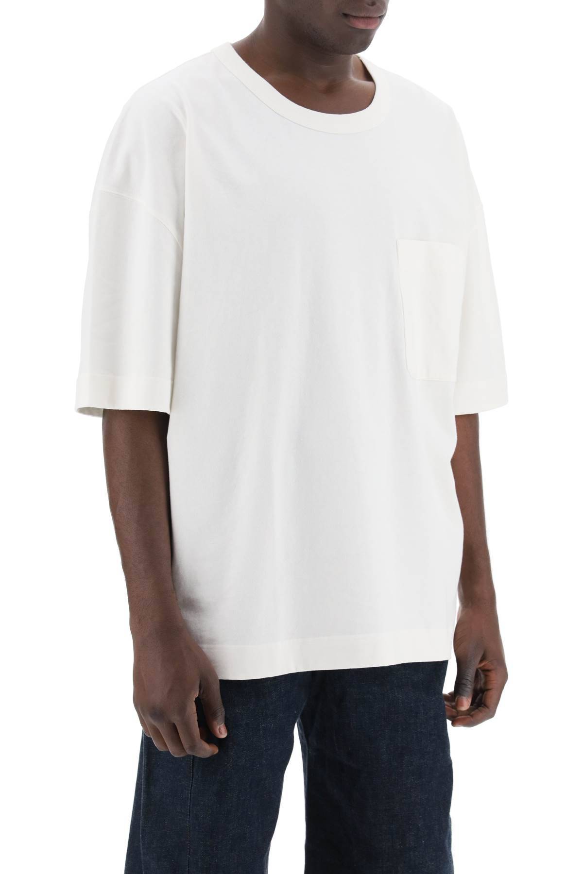 Shop Lemaire Boxy T-shirt In White
