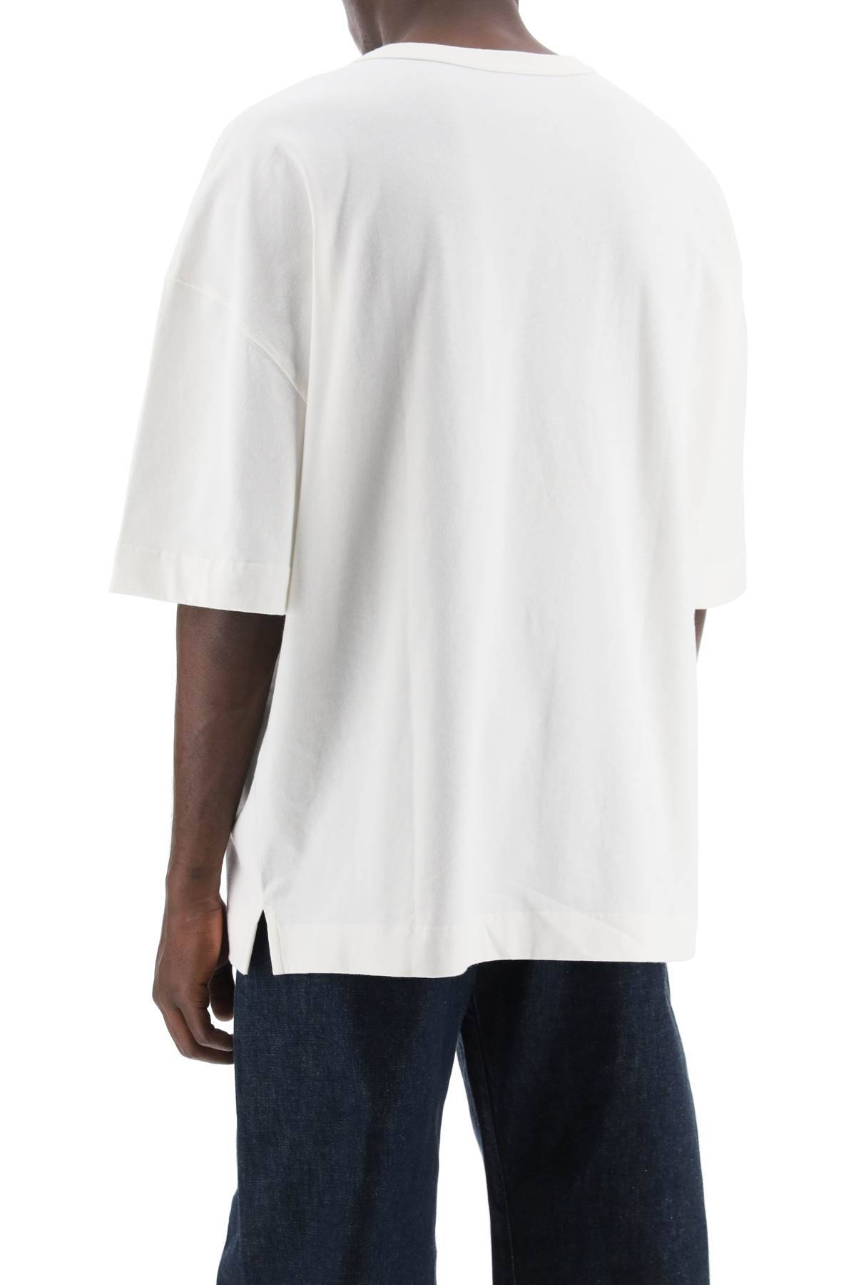 Shop Lemaire Boxy T-shirt In White
