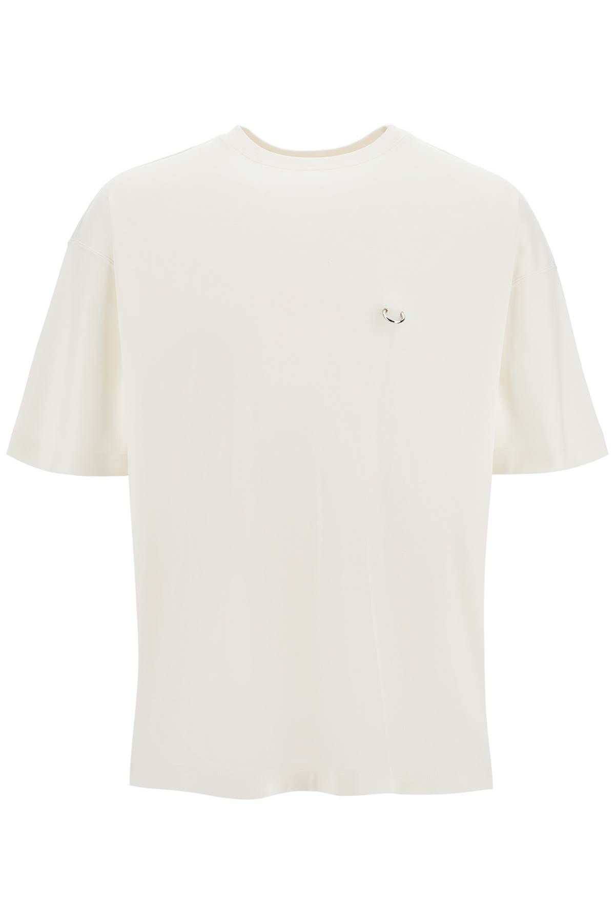 Shop Mugler 'oversized T-shirt In White