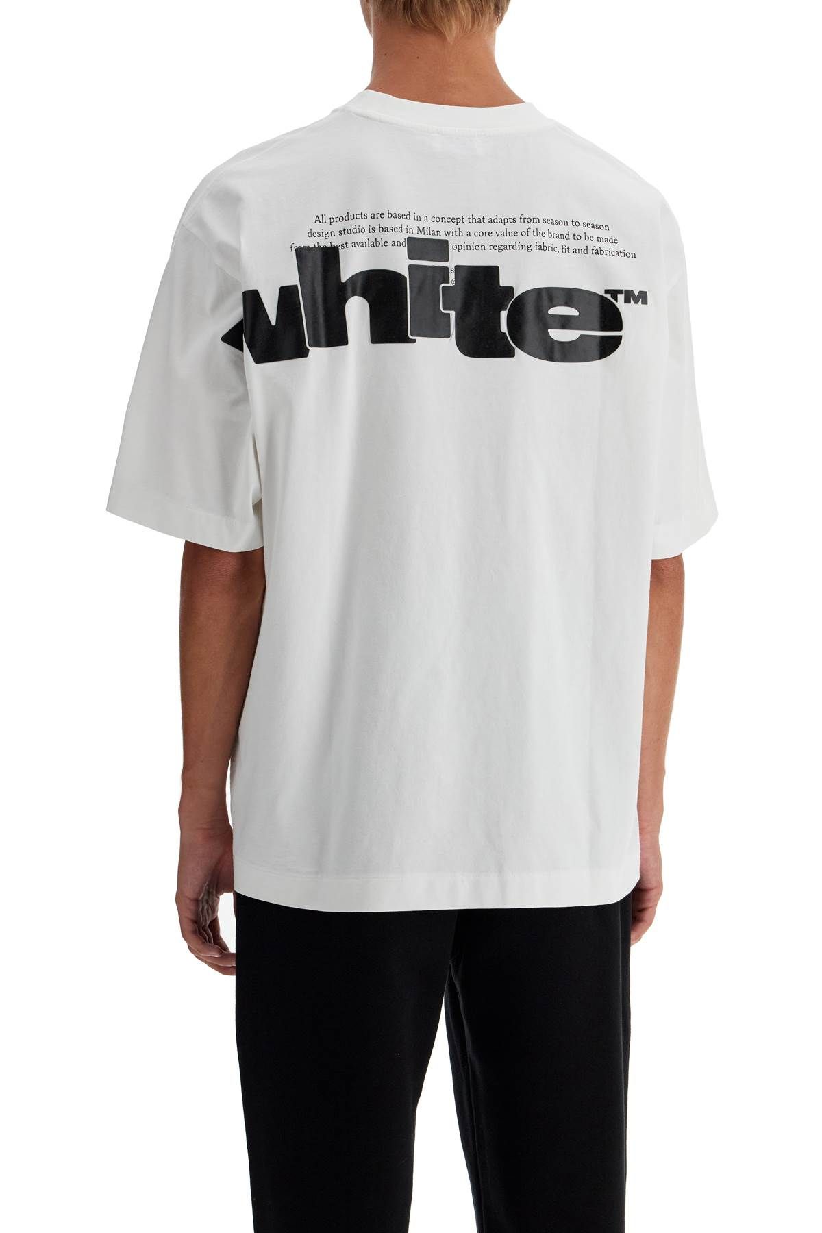 Shop Off-white "shared Logo T-shirt With In White