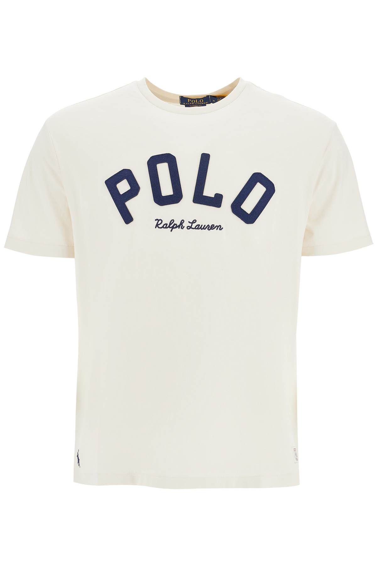 Shop Polo Ralph Lauren Classic Fit Logo T-shirt In White