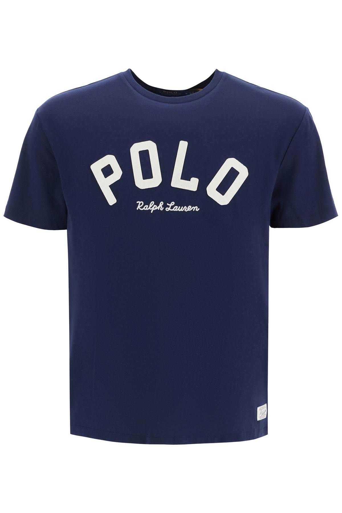 Shop Polo Ralph Lauren Classic Fit Logo T-shirt In Blue