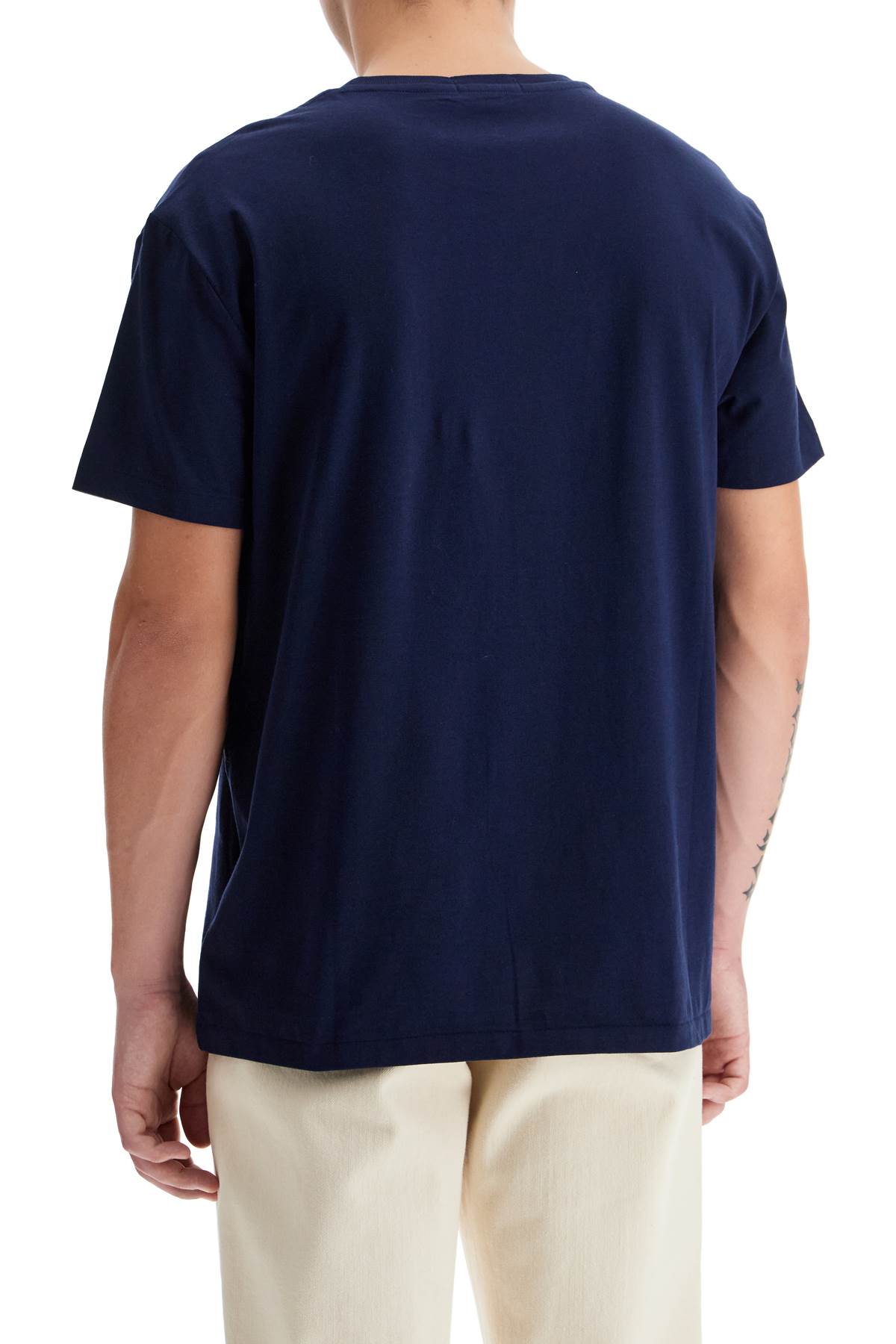 Shop Polo Ralph Lauren Classic Fit Logo T-shirt In Blue