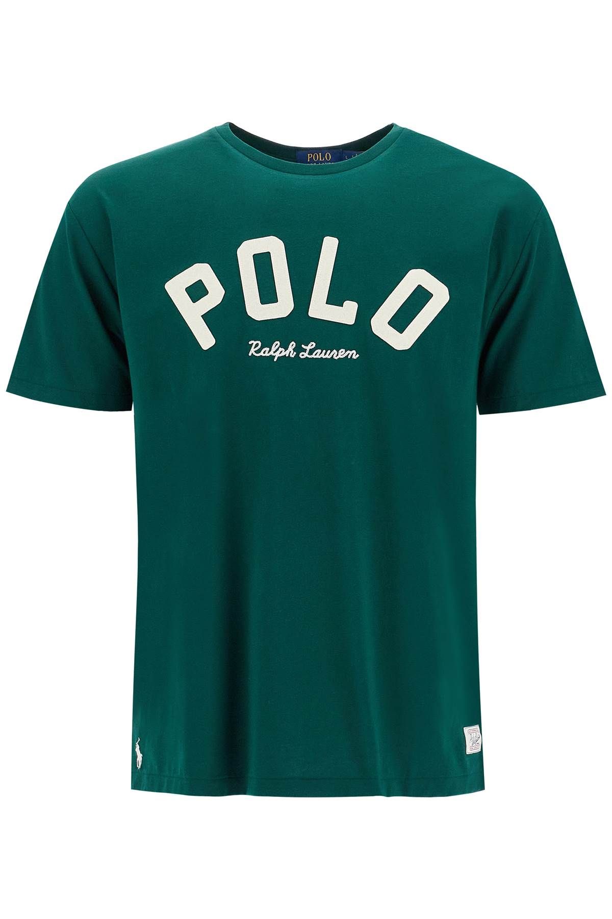 Shop Polo Ralph Lauren Classic Fit Logo T-shirt In Green