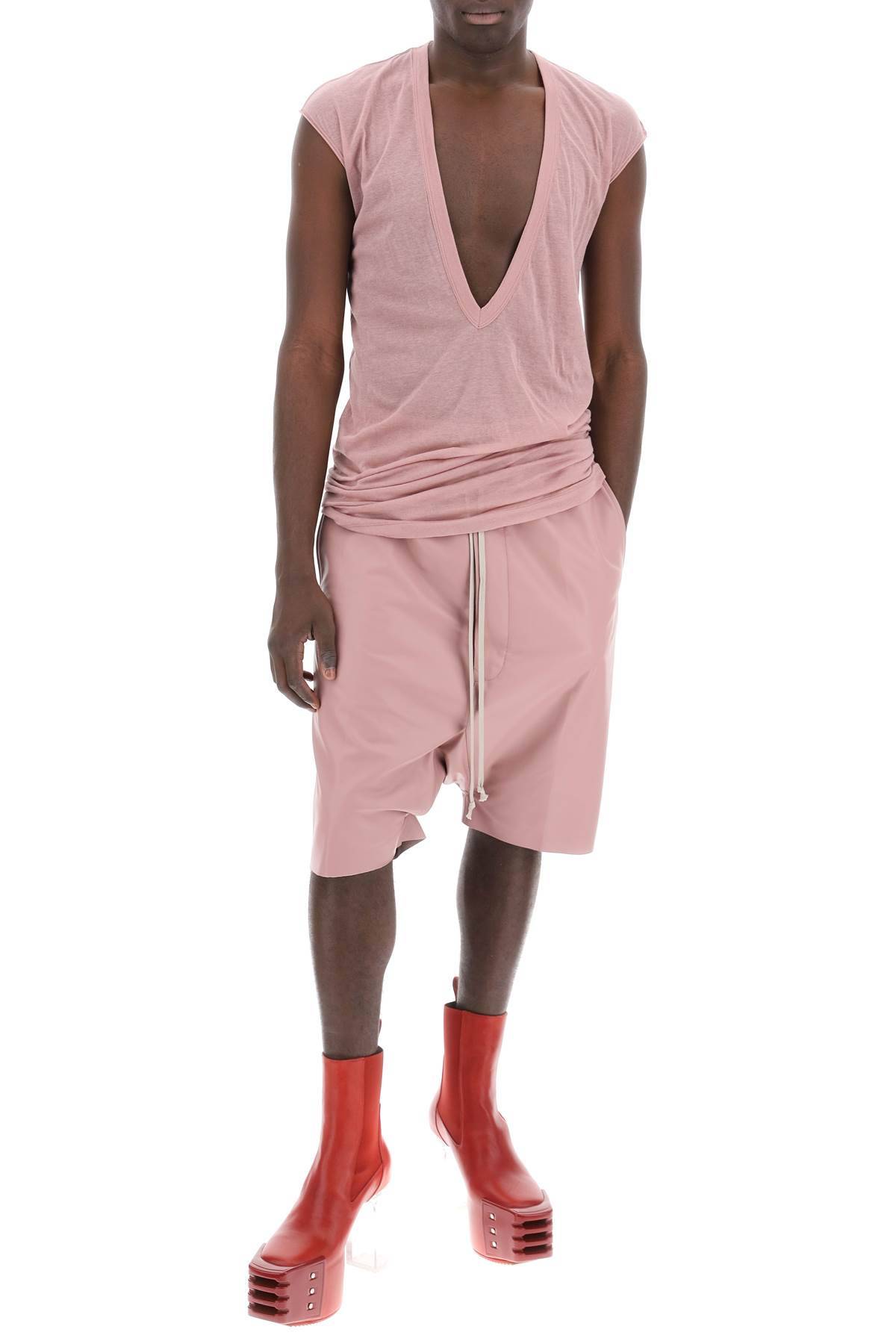 Shop Rick Owens "organic Cotton Dylan Top For In Pink