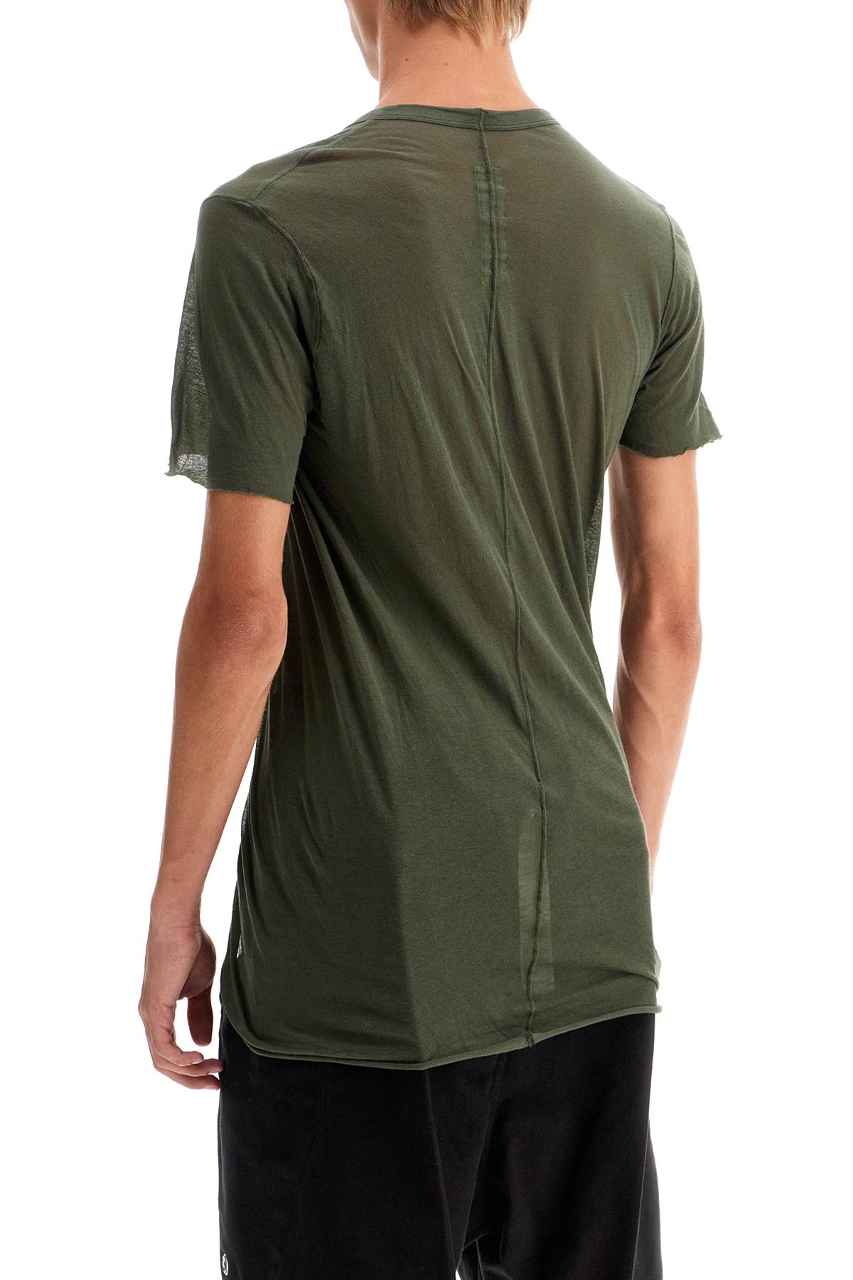 Shop Rick Owens Basic T-shirt In Green