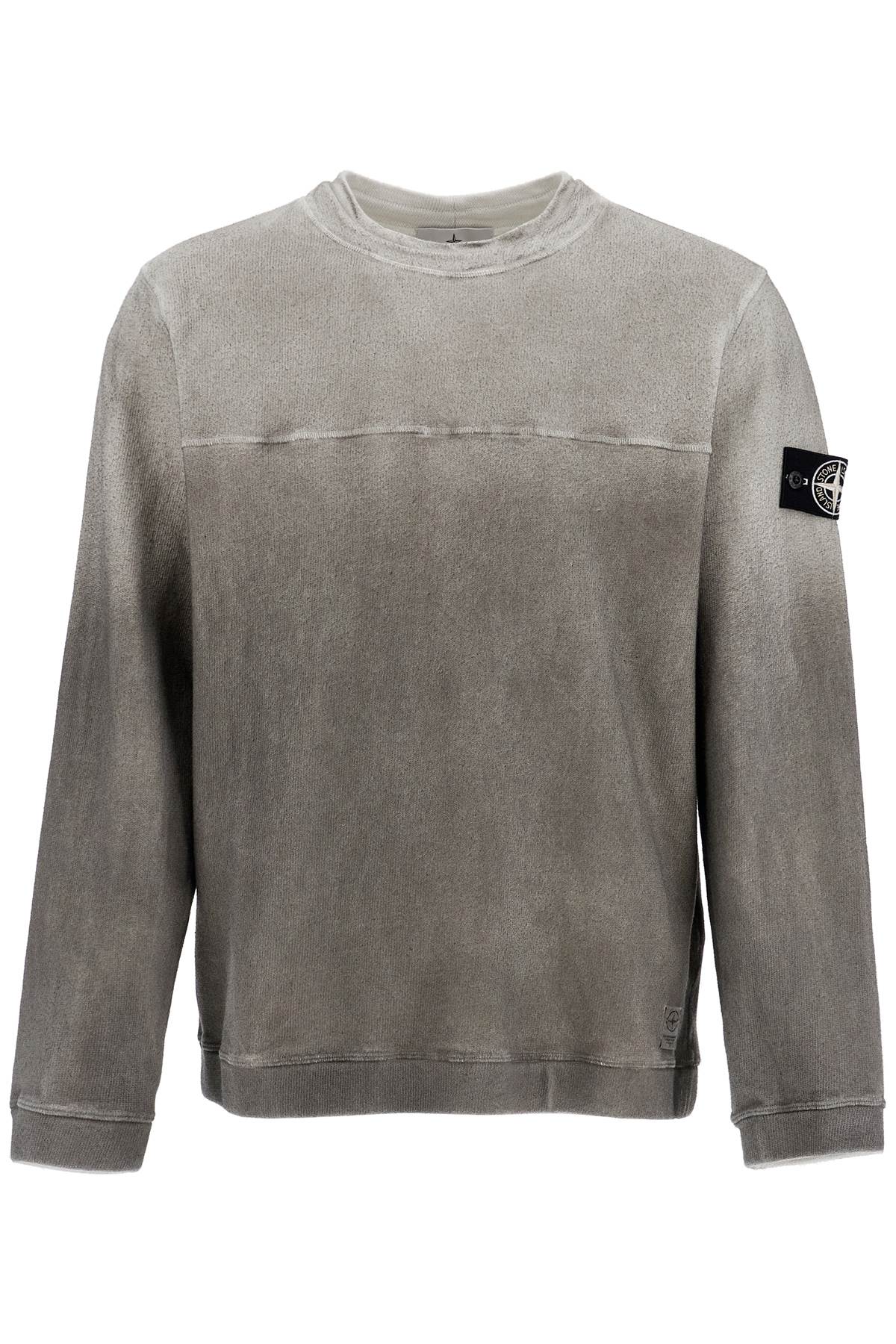 STONE ISLAND COTTON BLEND GRADIENT SWEATSHIRT