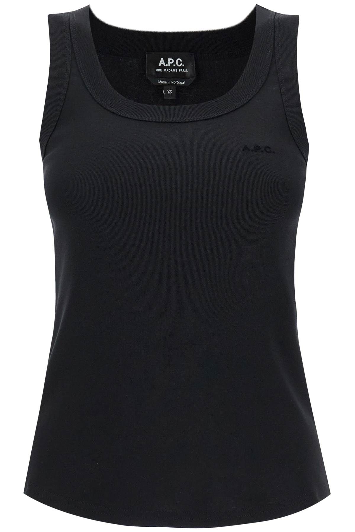 Shop Apc Agathe Tank Top For In Black