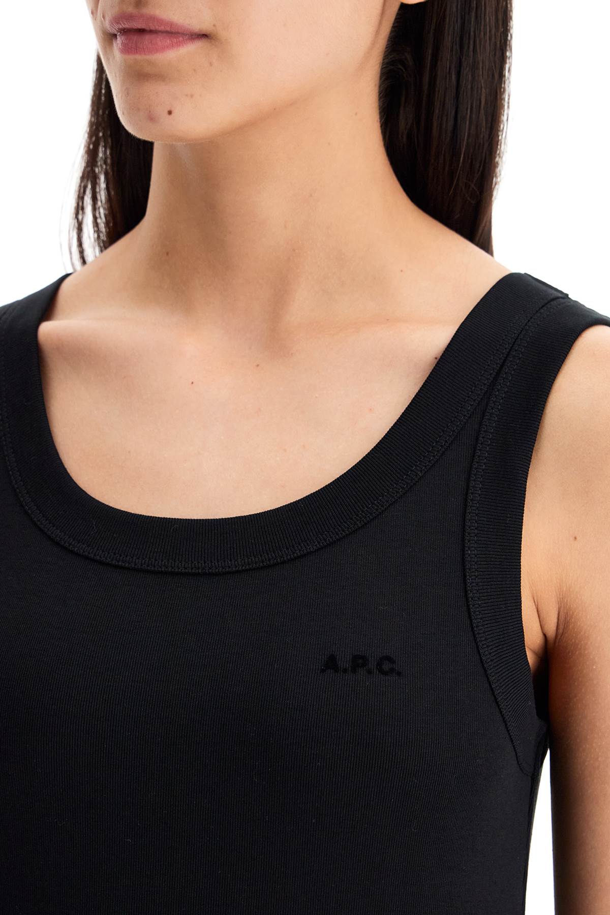 Shop Apc Agathe Tank Top For In Black