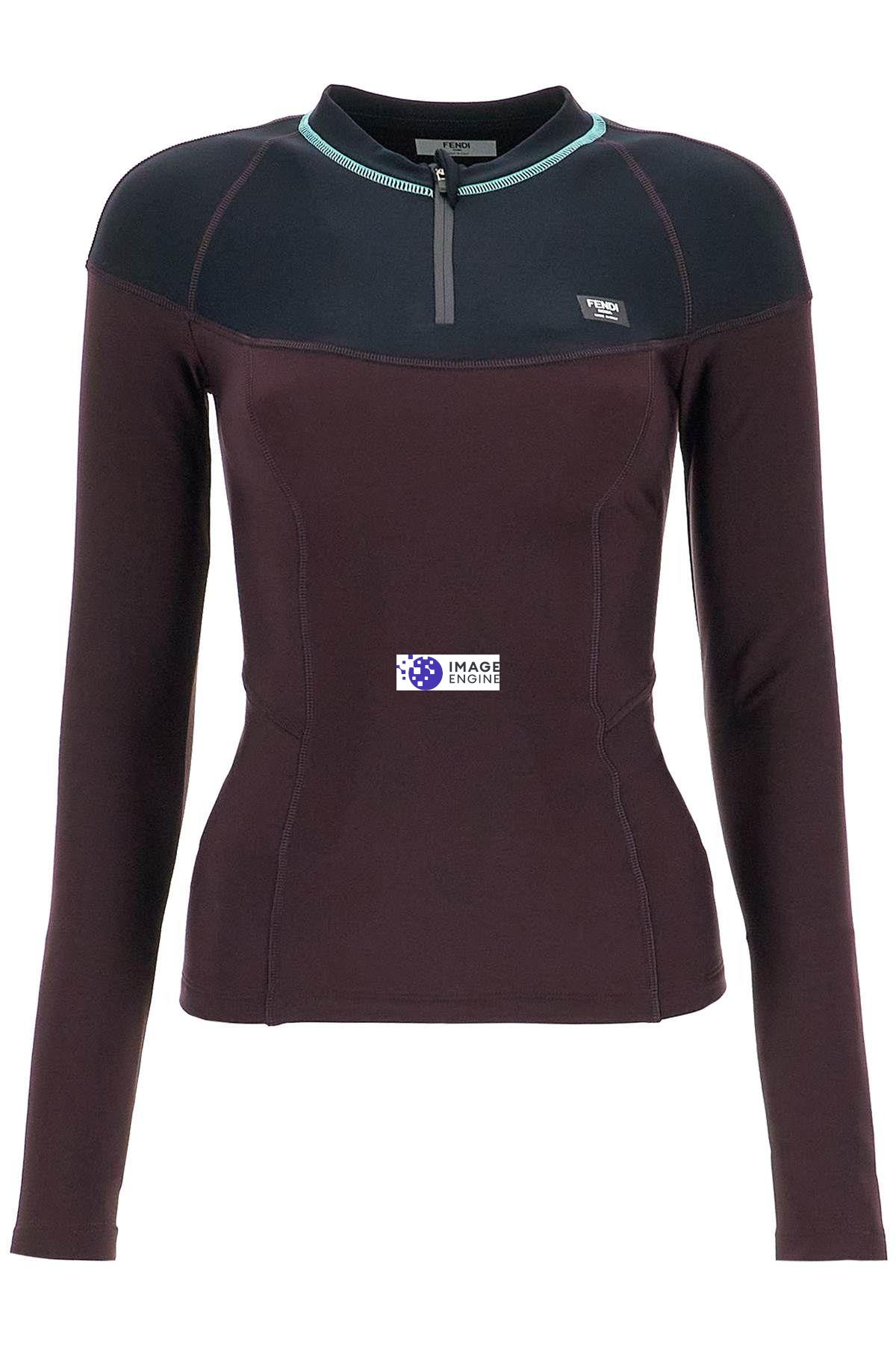 Long-sleeved Ski Top For Men In Purple