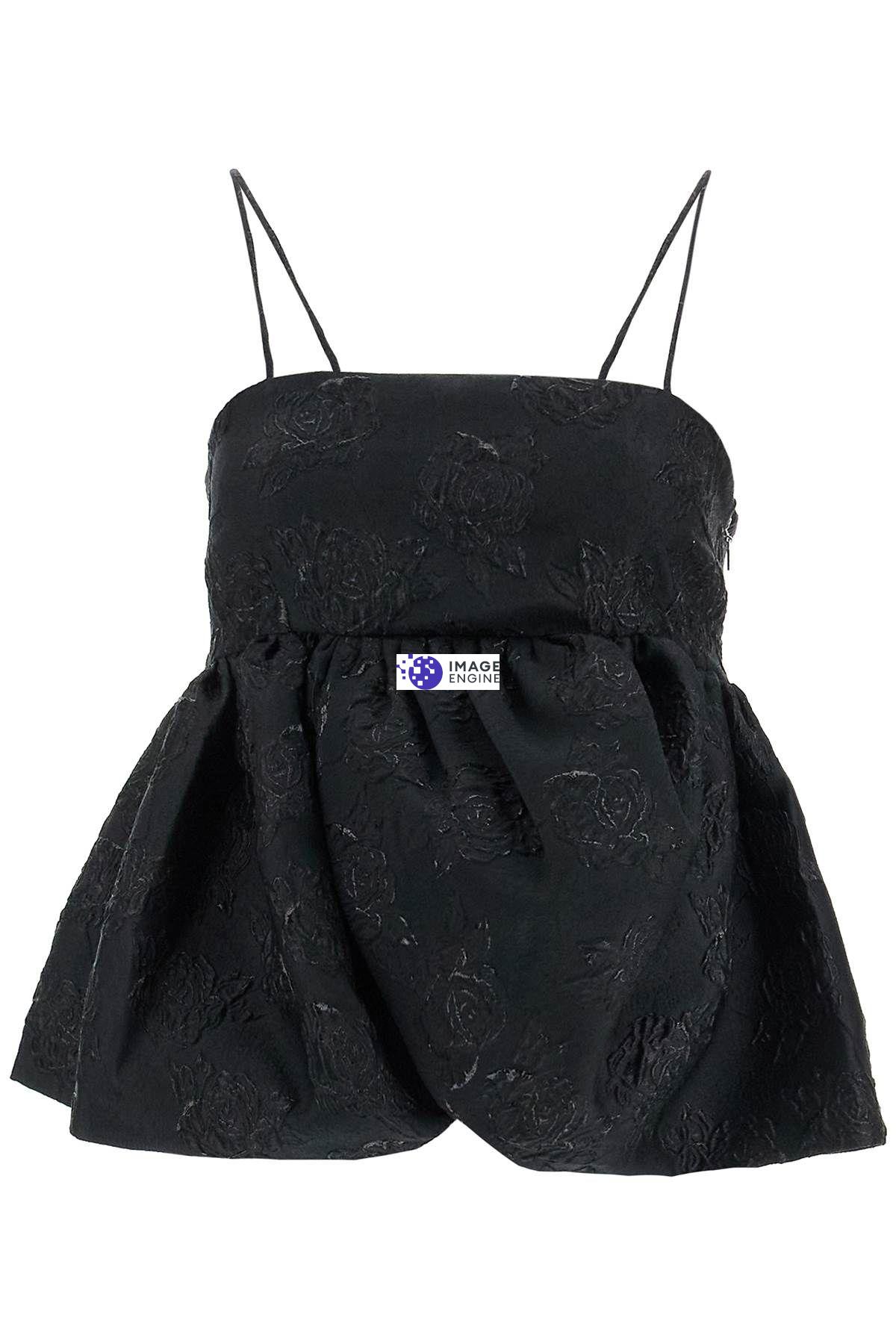 Rotate Birger Christensen Jacquard Patterned In Black