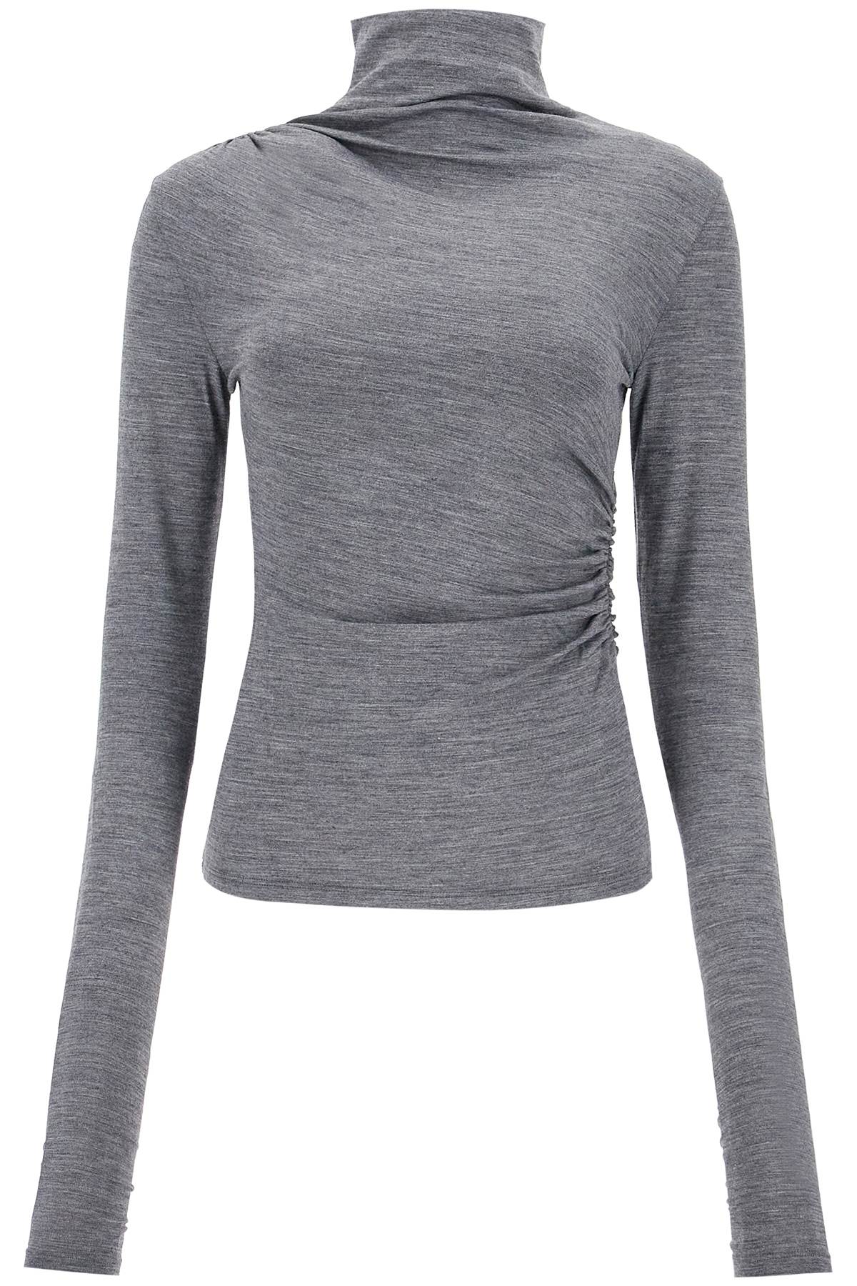 Shop The Andamane 'oleandra Jersey Top In Grey