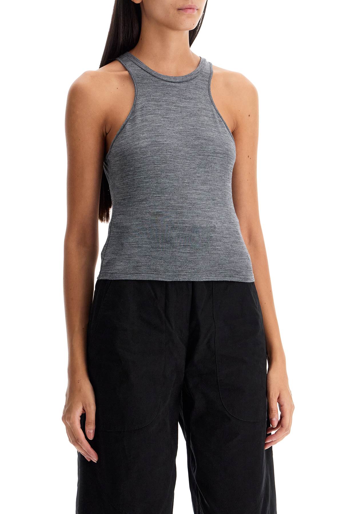 Shop The Andamane "sadie Jersey Top For In Grey