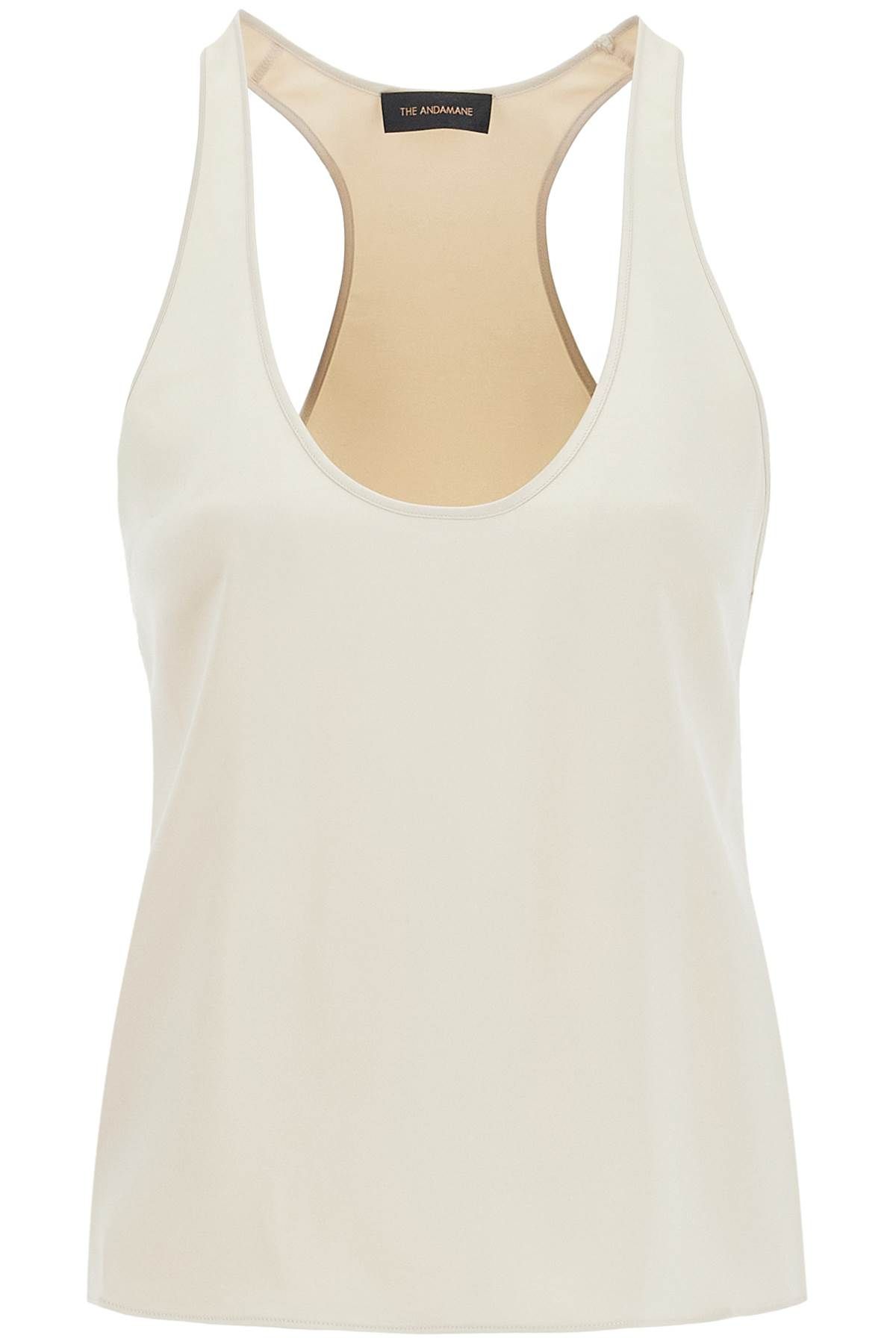 Shop The Andamane Pure Satin Top For Women In White