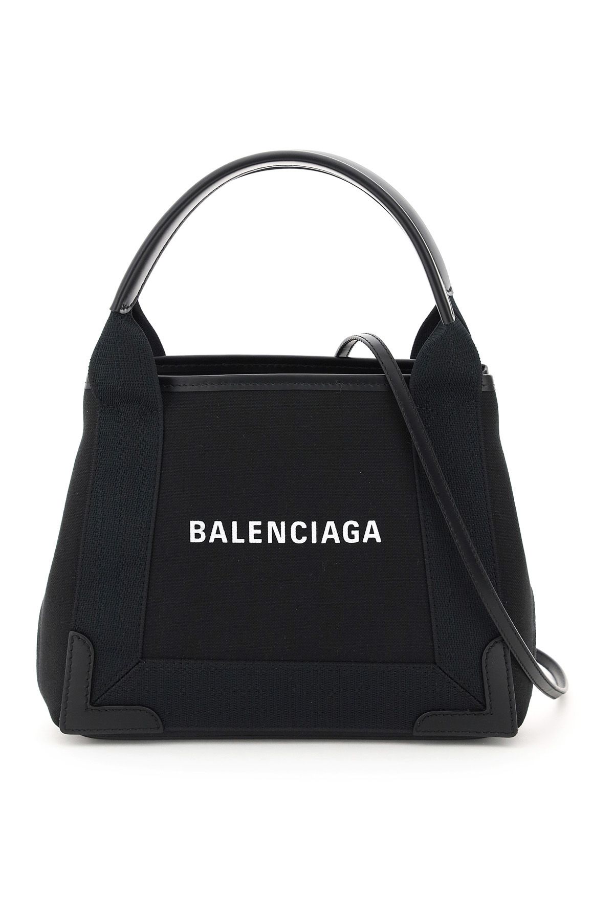 Shop Balenciaga Cabas S Tote Bag In Black