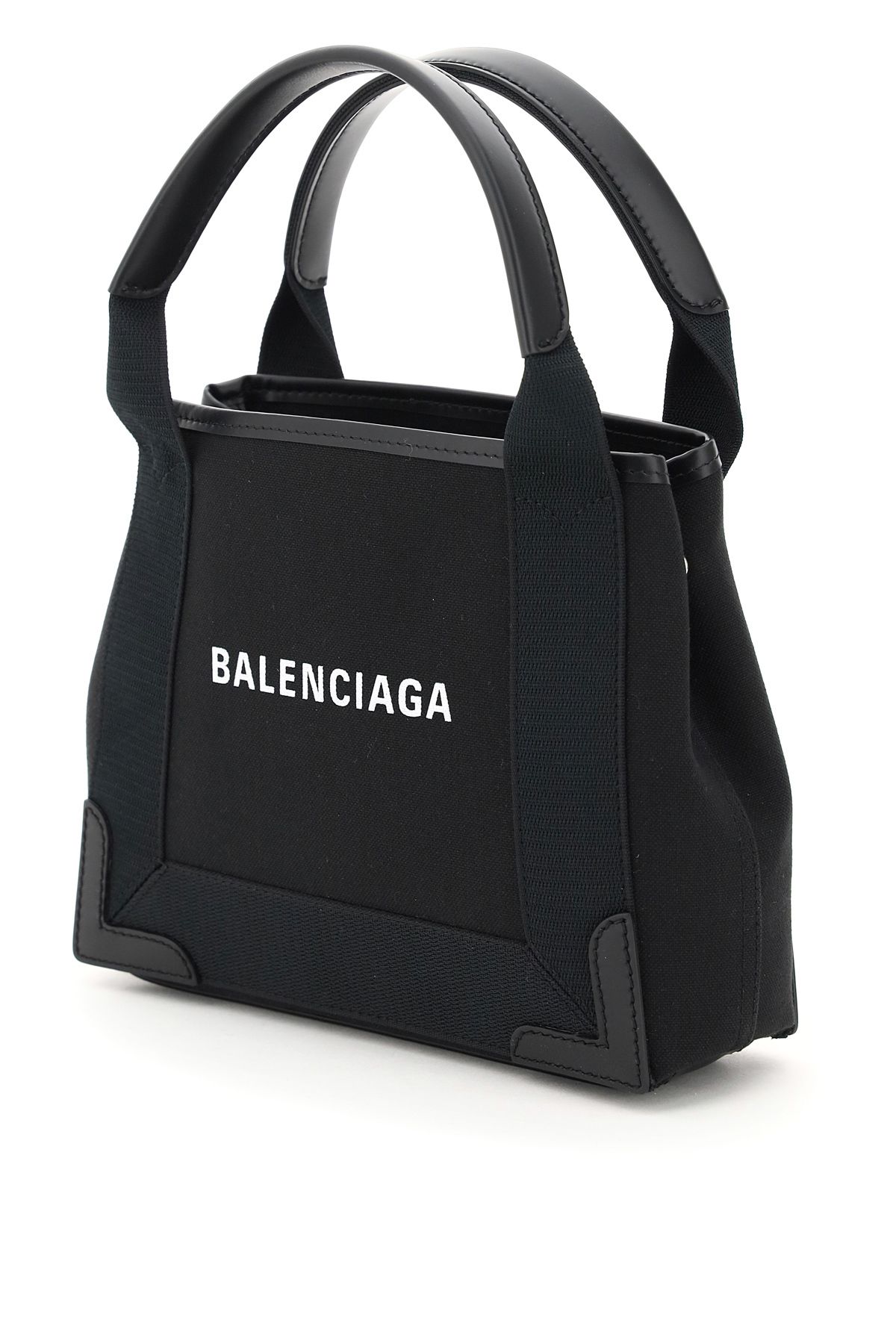 Shop Balenciaga Cabas S Tote Bag In Black