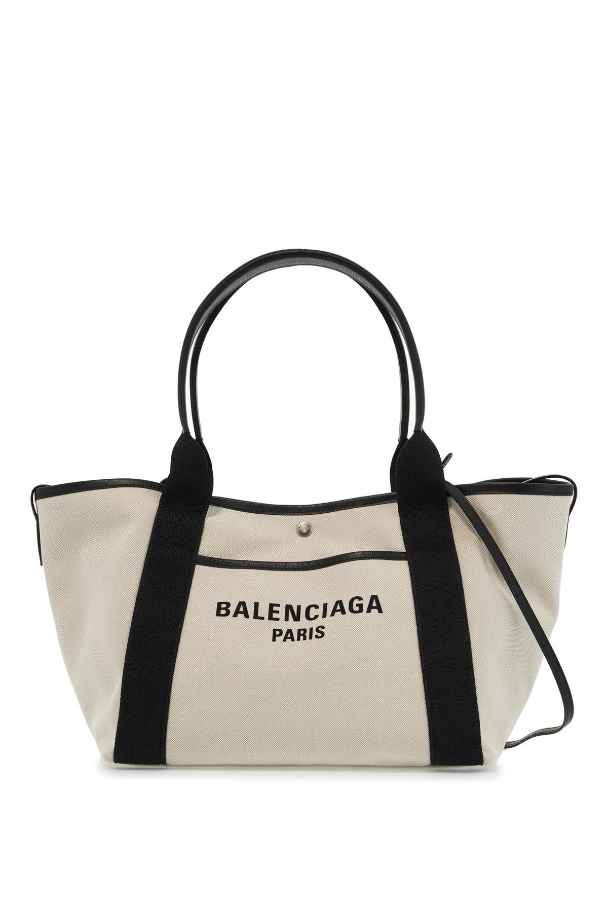 Shop Balenciaga Medium Biarritz Tote Bag In Black