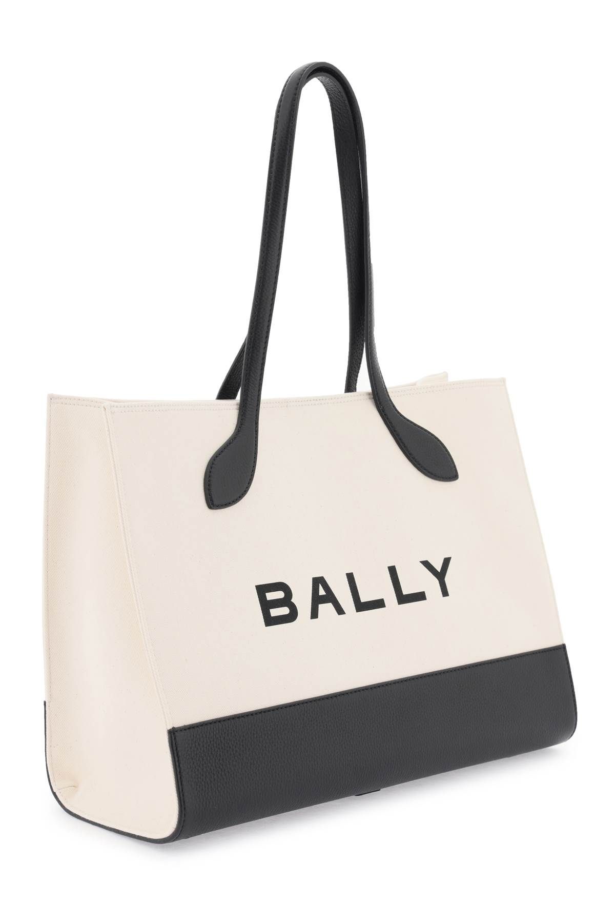 Shop Bally Keep On E/w Tote Bag In White