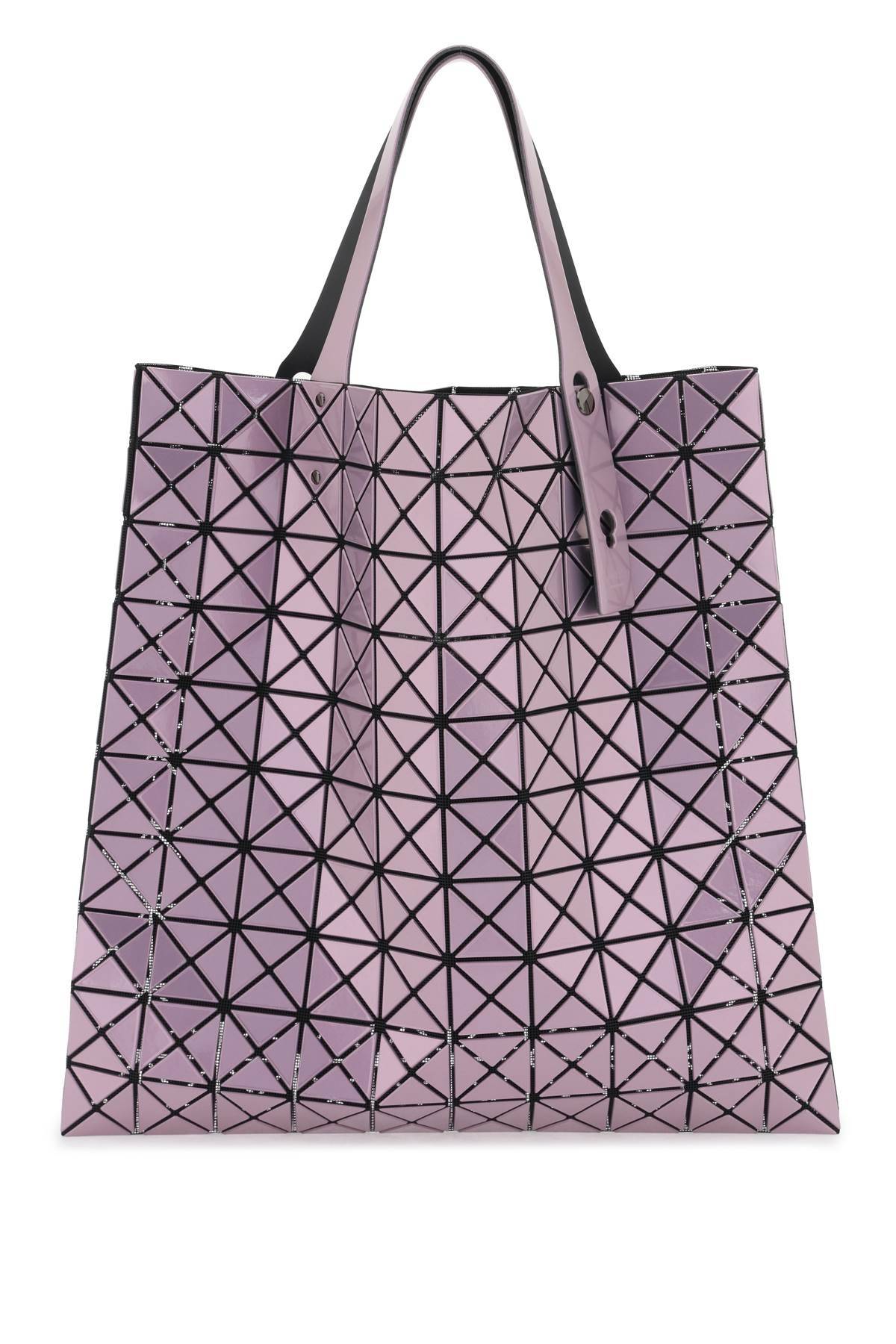 Shop Bao Bao Issey Miyake Prism Metallic Large Tote Bag In Metallic,purple