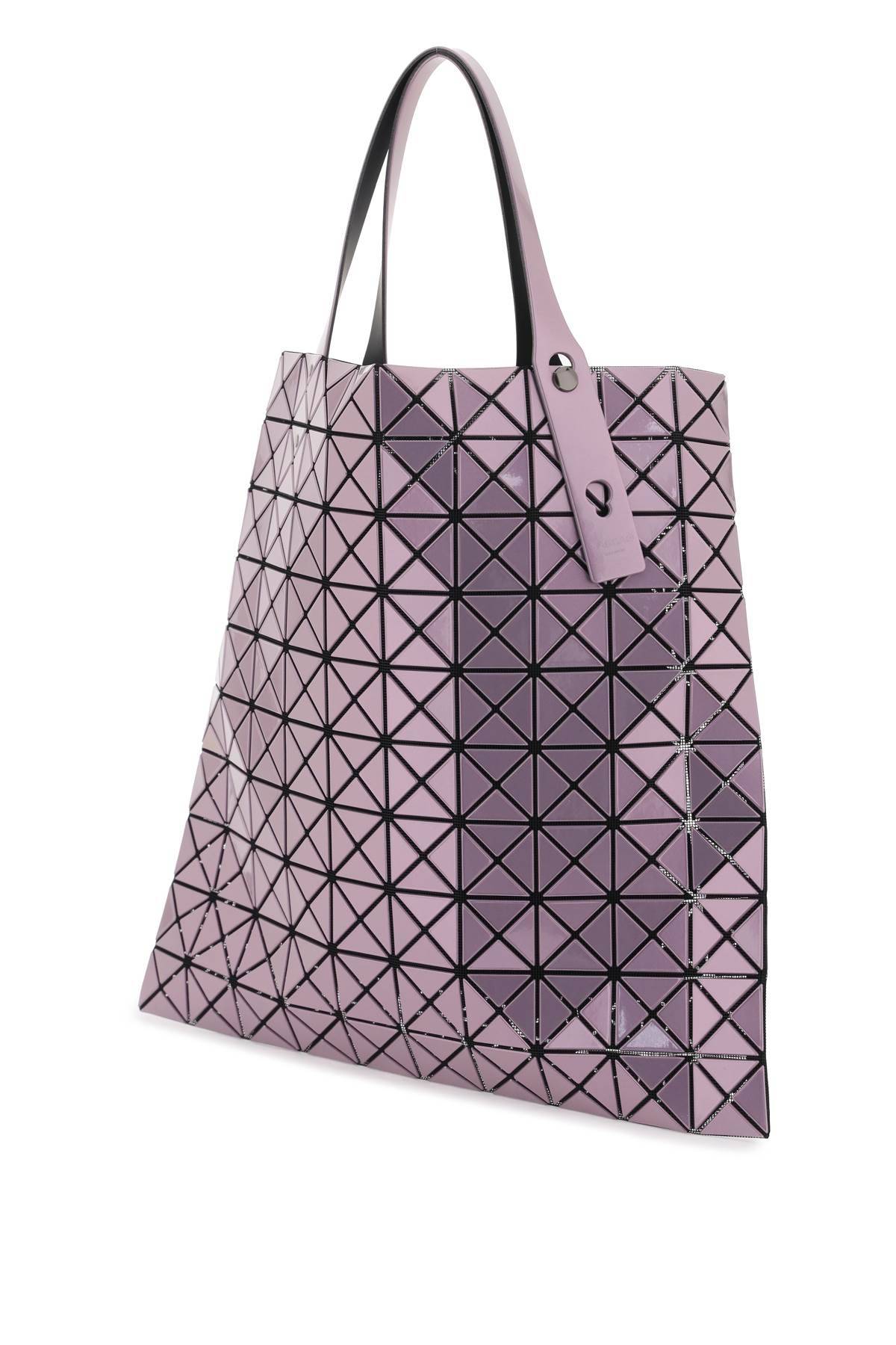 Shop Bao Bao Issey Miyake Prism Metallic Large Tote Bag In Metallic,purple
