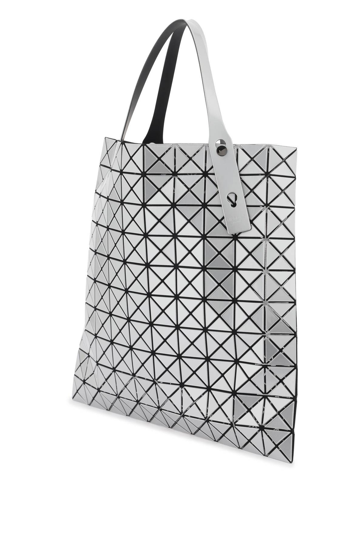 Shop Bao Bao Issey Miyake Prism Large Tote Bag In Silver