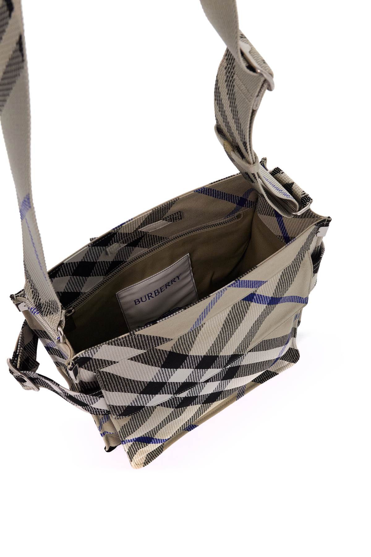 Shop Burberry Small Trench Tote Bag In Grey