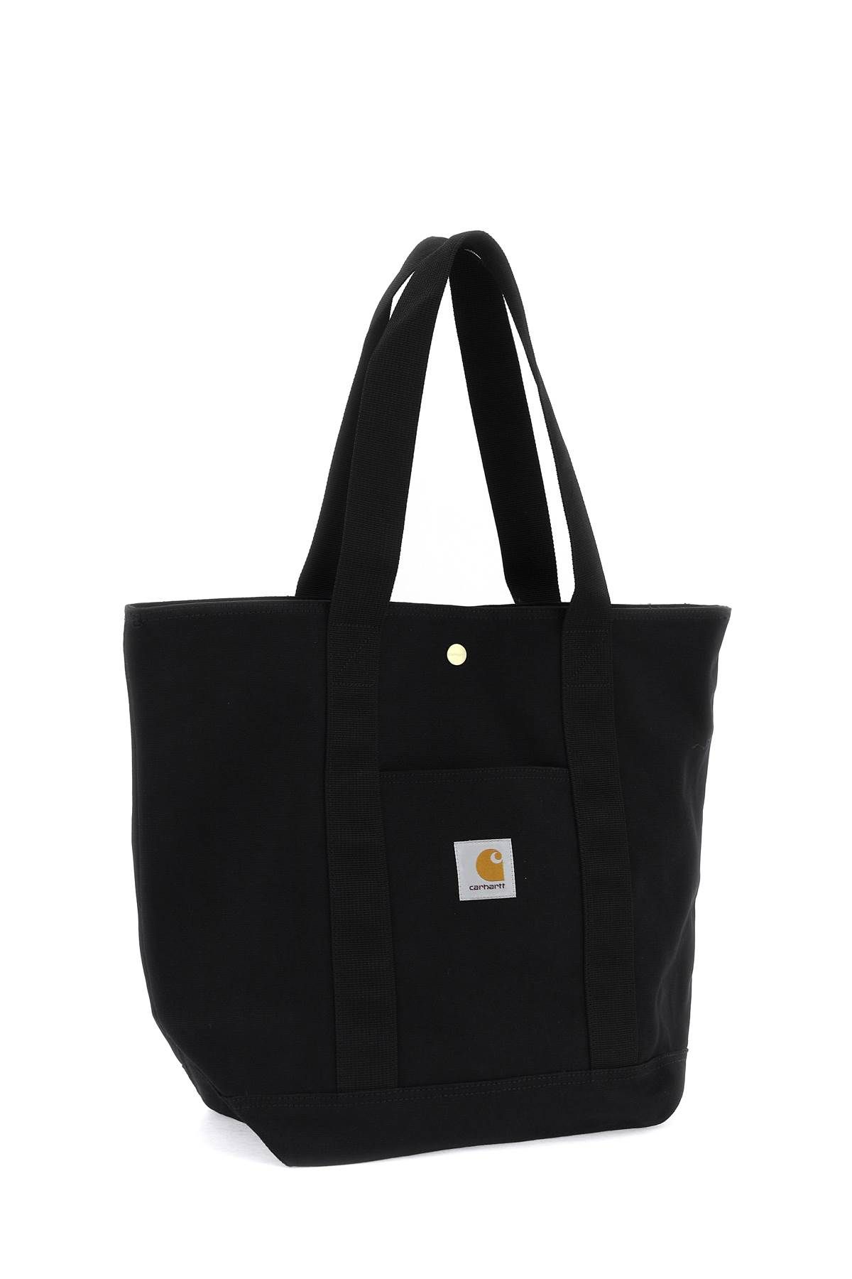Shop Carhartt Dearborn Tote Bag In Italian In Black