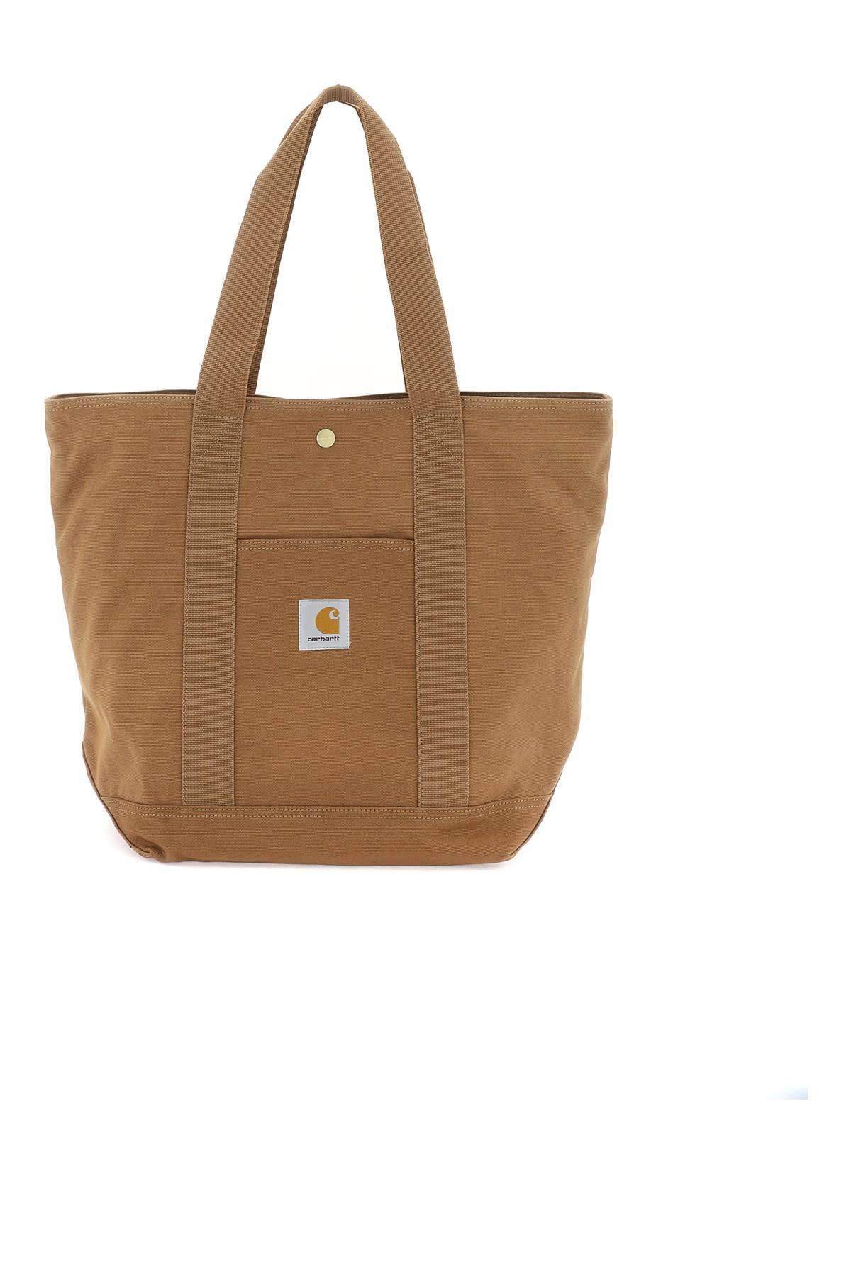 Shop Carhartt Dearborn Tote Bag In Italian In Brown