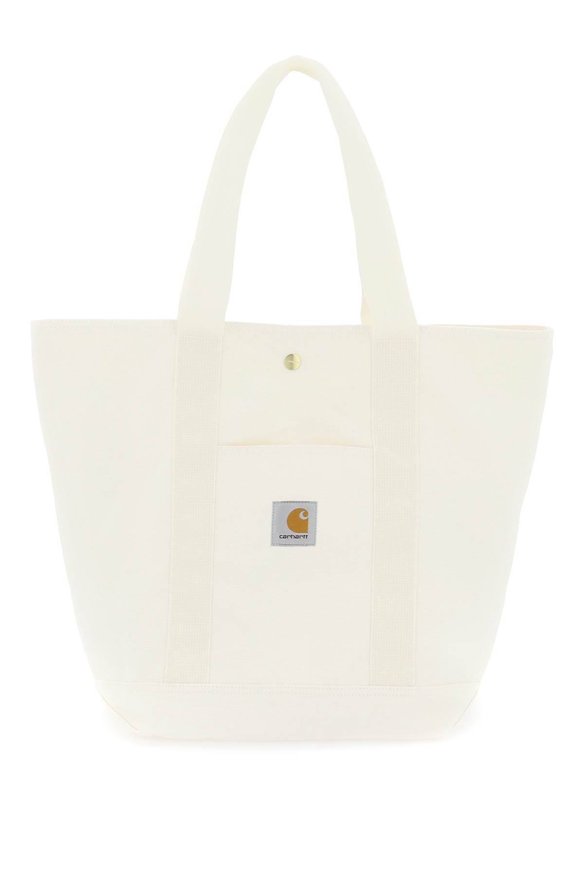 Shop Carhartt Dearborn Tote Bag In Italian In White