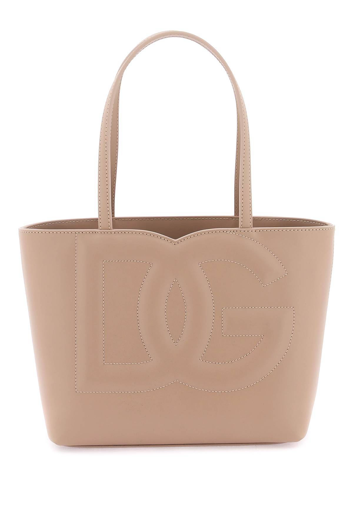Shop Dolce & Gabbana Logo Shopping Bag In Pink
