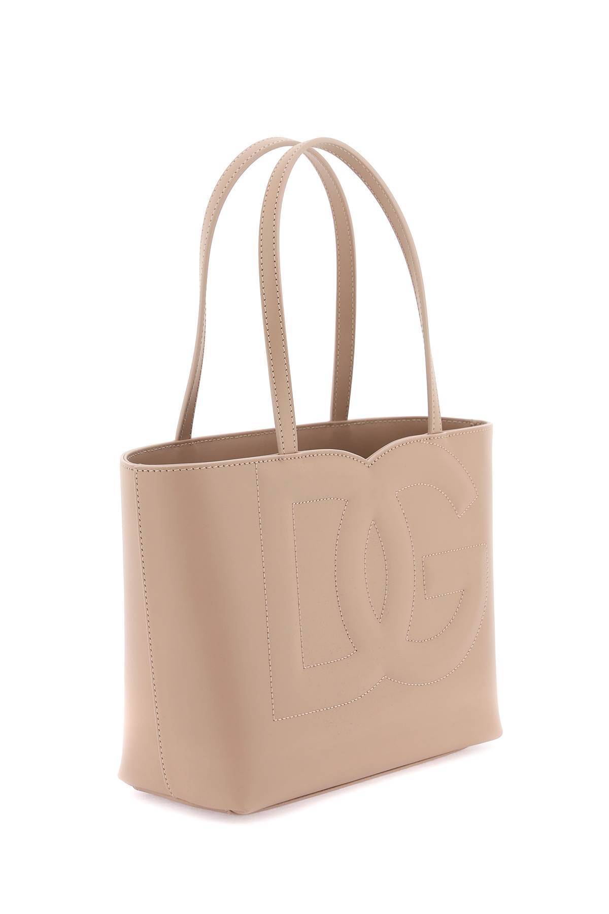 Shop Dolce & Gabbana Logo Shopping Bag In Pink