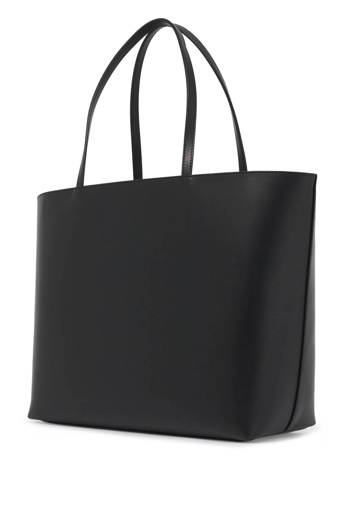 Shop Dolce & Gabbana Dg Logo Tote Bag In Black