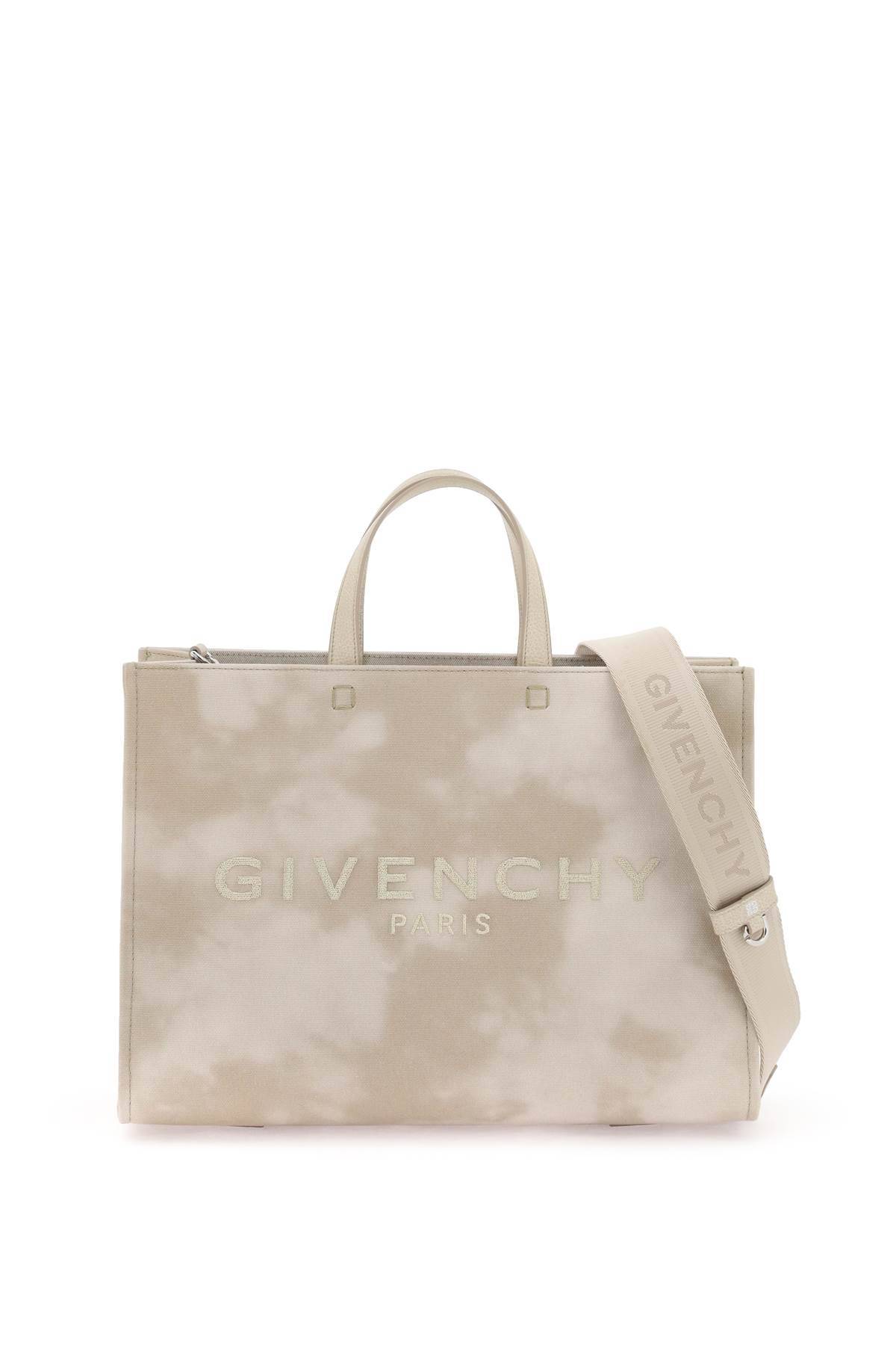 Givenchy Medium G-tote Bag In Neutro