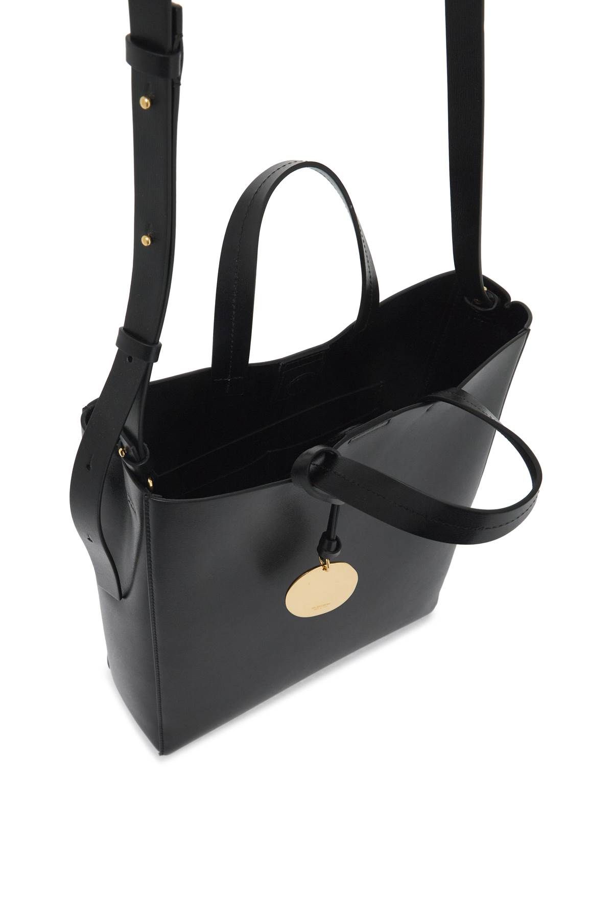 Shop Jil Sander Ed  Bonded Tote In Black