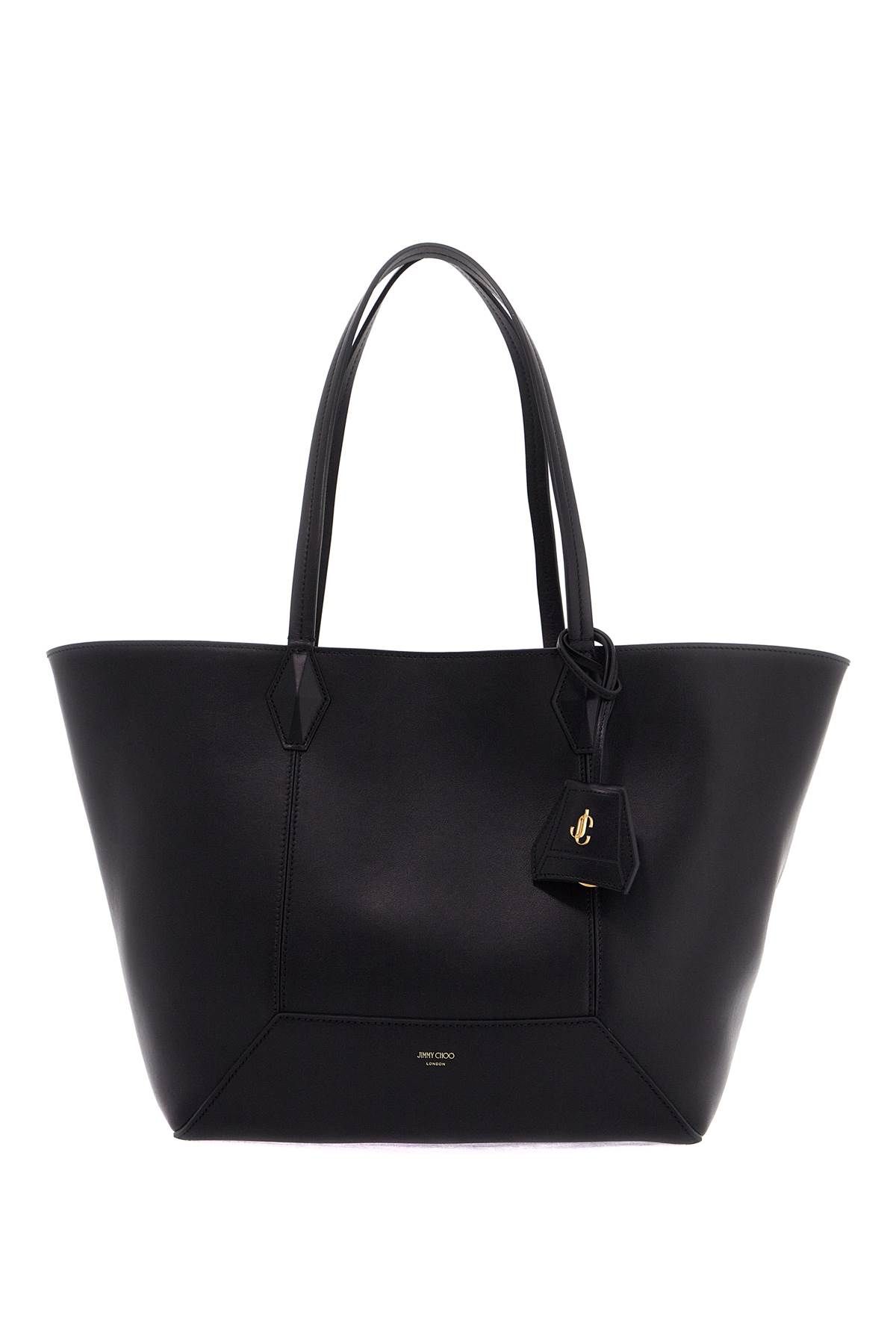 Shop Jimmy Choo Diamond M Tote Bag In Black