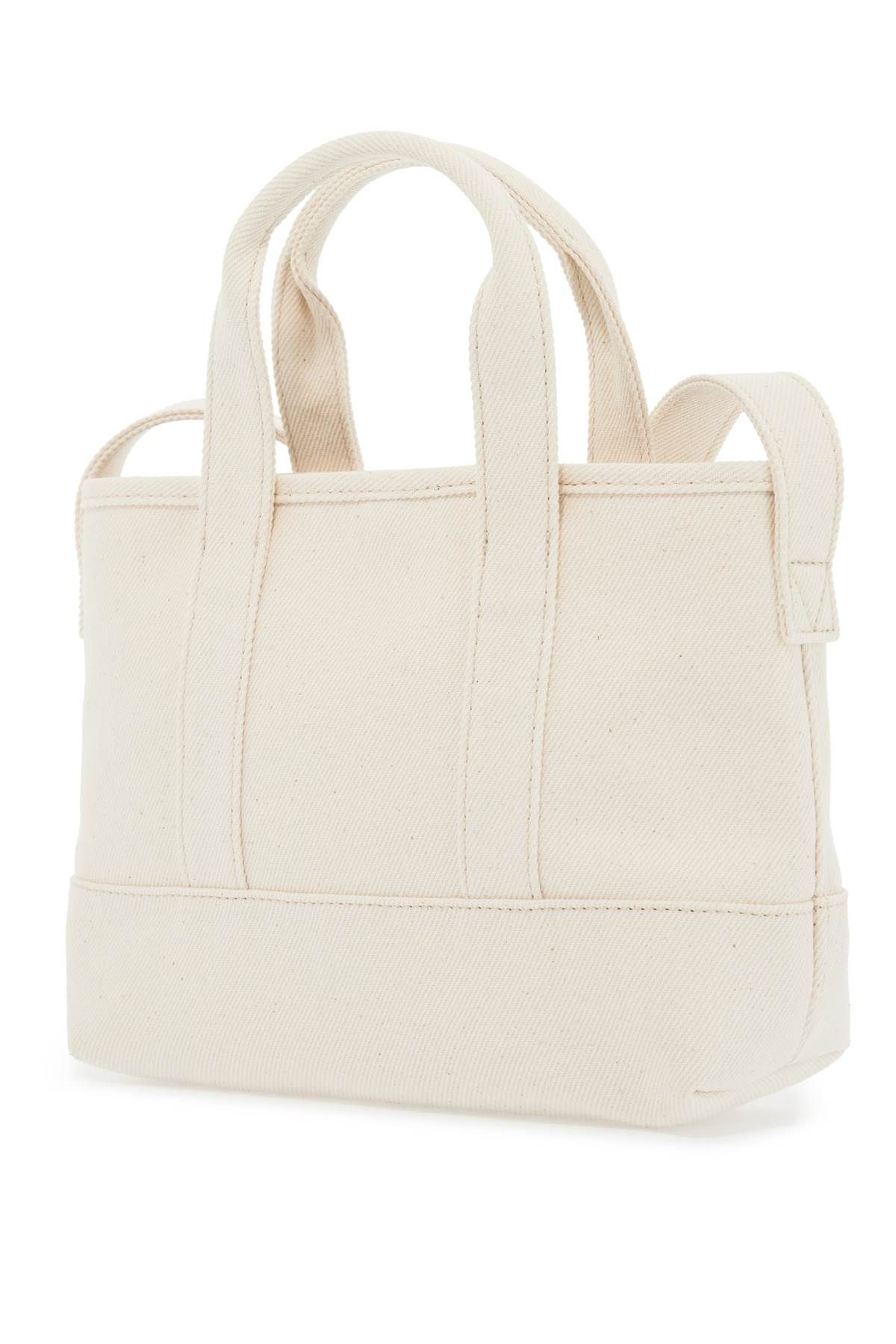 Shop Kenzo Small  Utility Denim Tote Bag In White