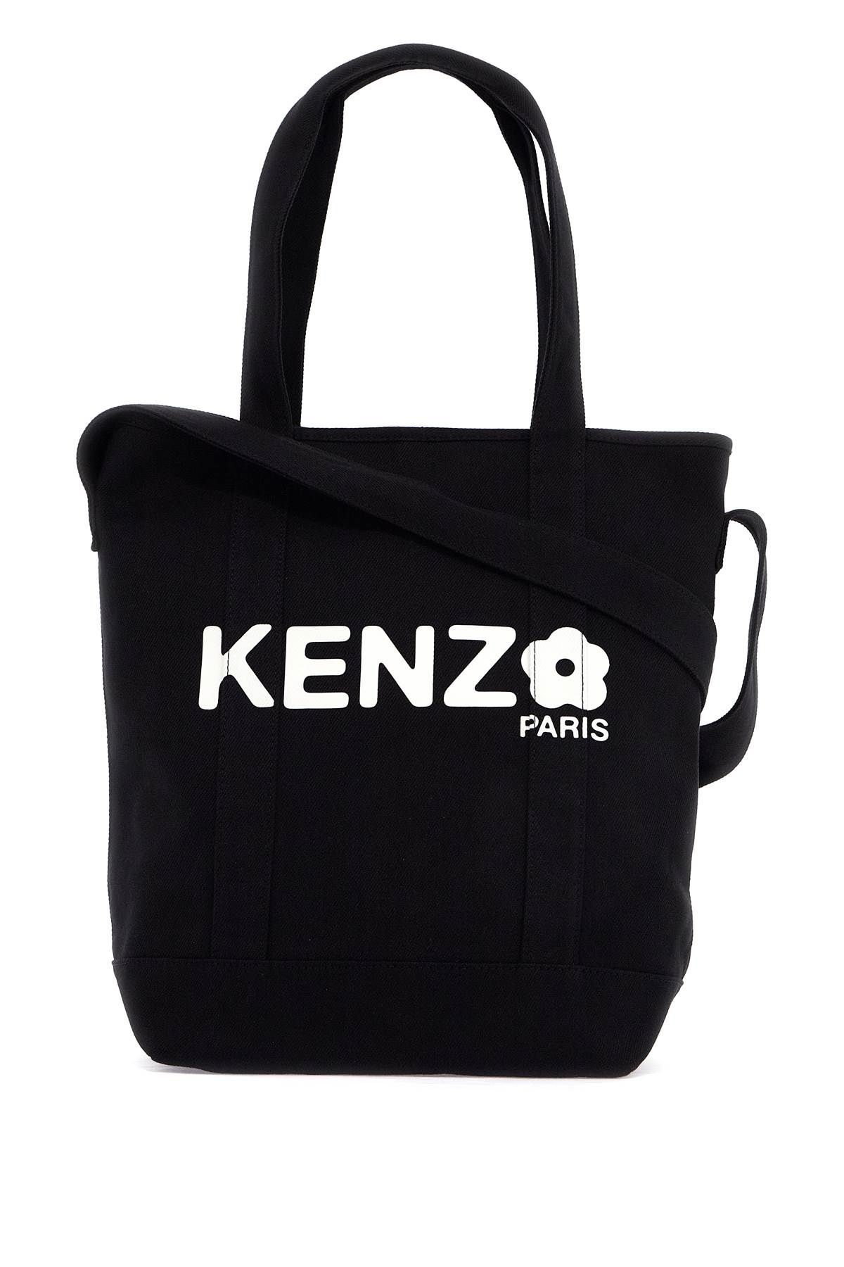 Shop Kenzo Utility Tote Bag In Metallic