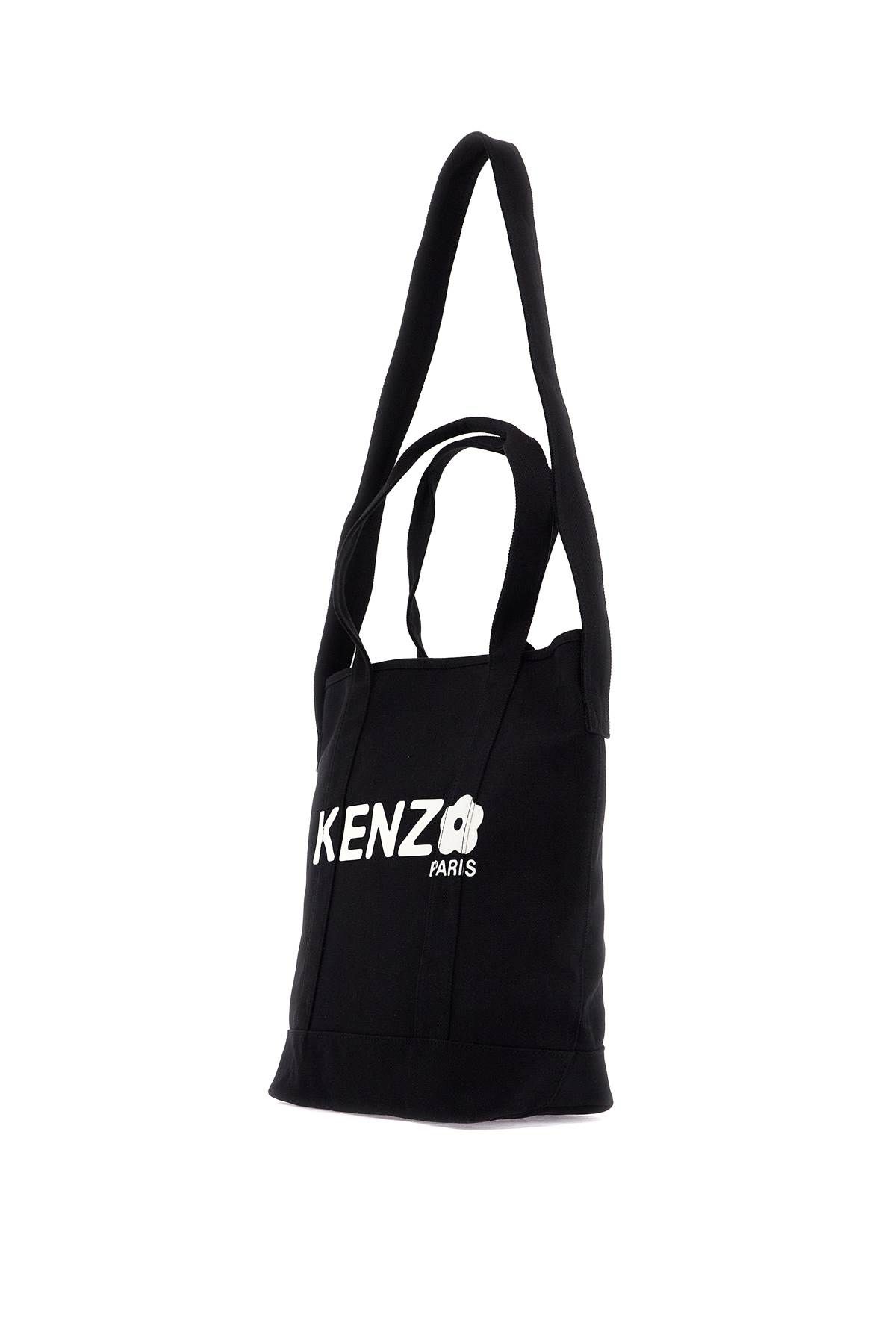 Shop Kenzo Utility Tote Bag In Metallic