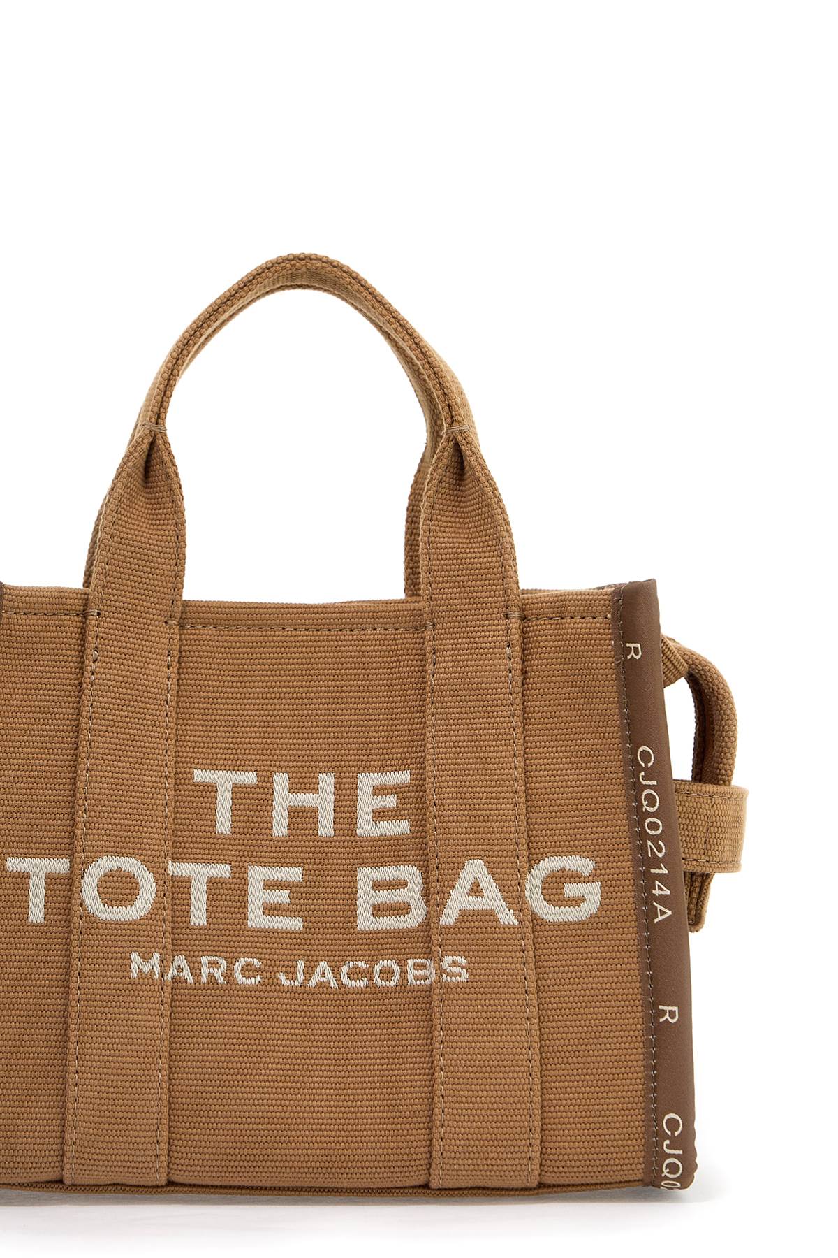 Shop Marc Jacobs The Jacquard Small Tote Bag In Brown