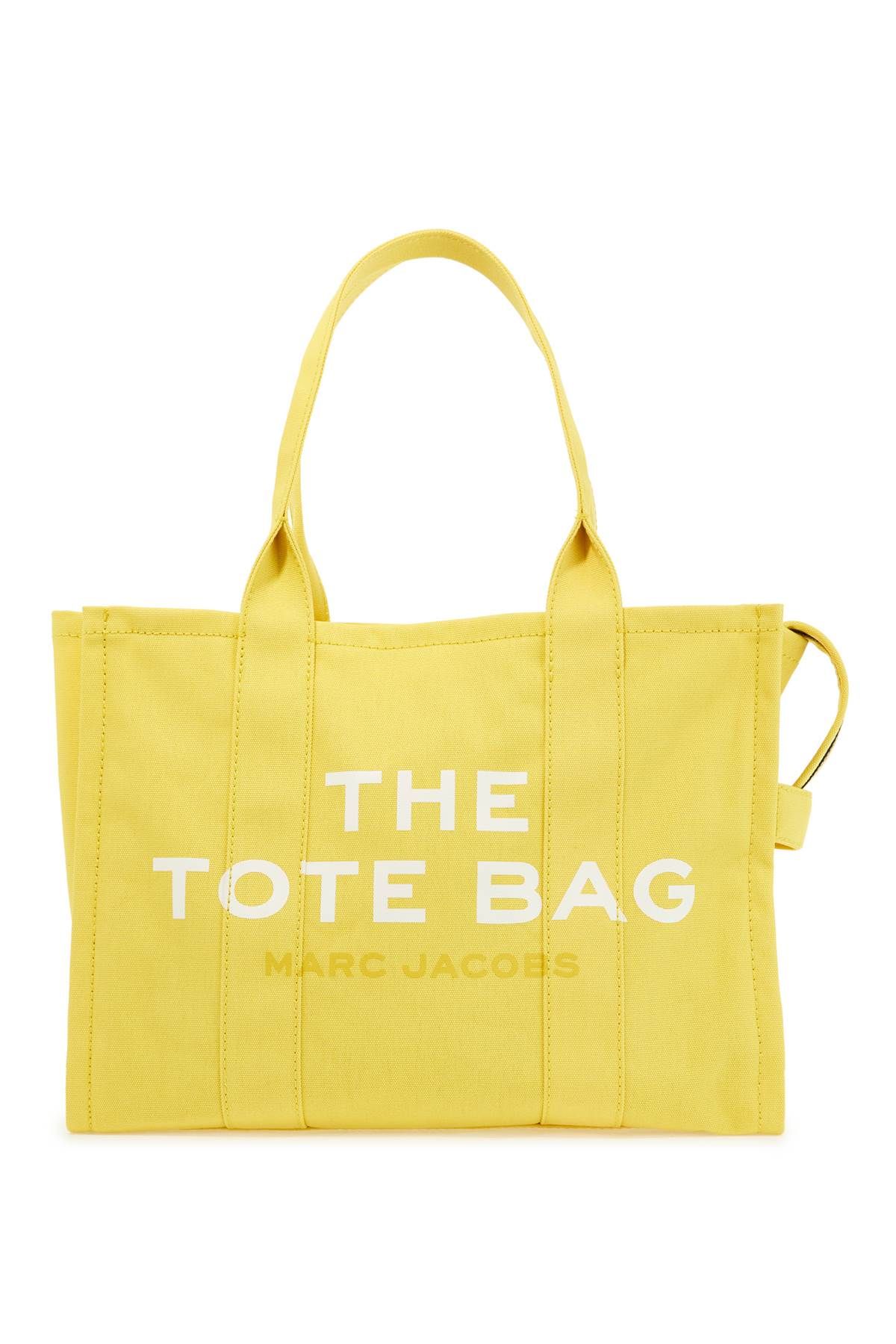 Shop Marc Jacobs The Large Canvas Tote Bag - B In Yellow