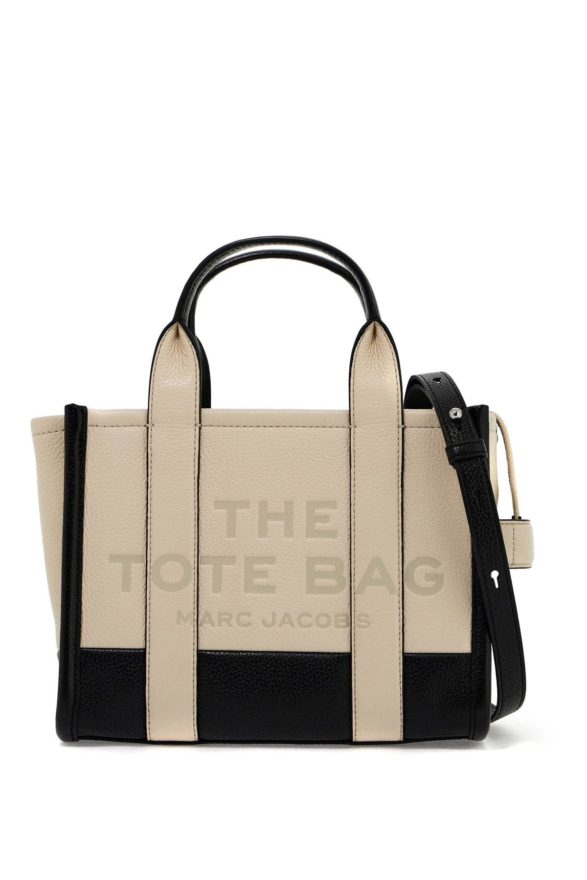 Shop Marc Jacobs The Colorblock Small Tote Bag In White