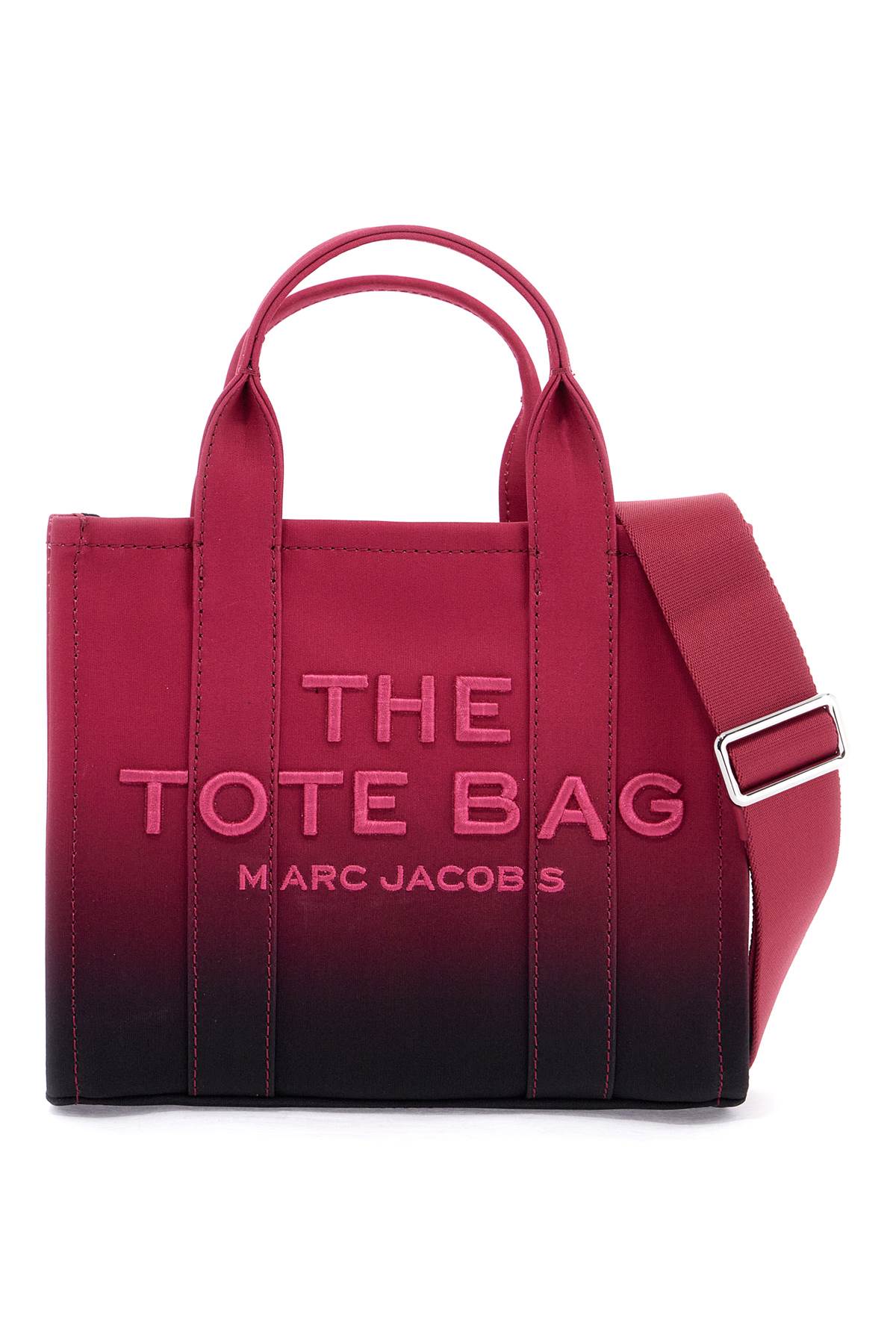 Marc Jacobs The Ombre Canvas Small Tote Bag In Fuchsia